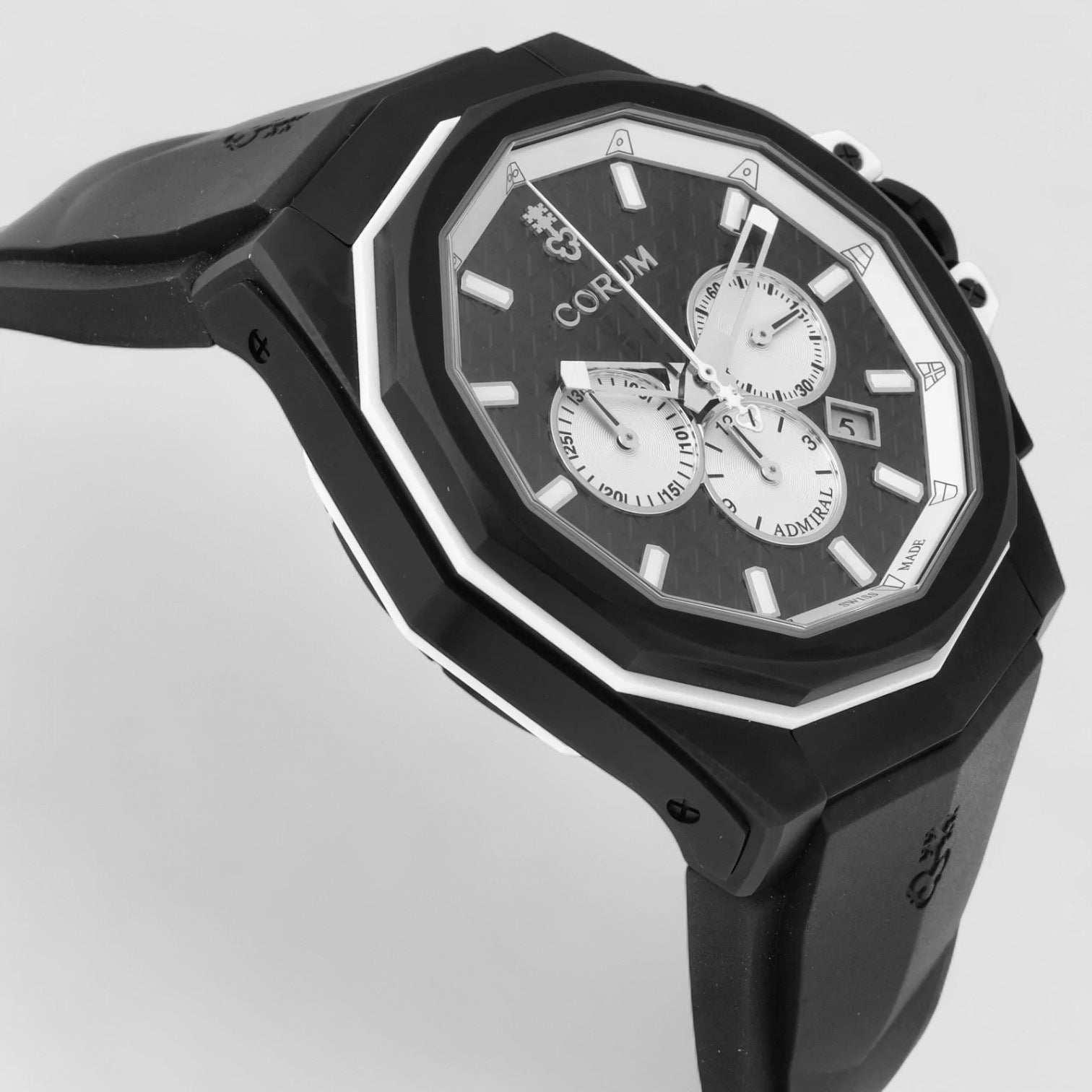 Admiral AC-One 45 Chronograph Black Dial Automatic Men's Watch