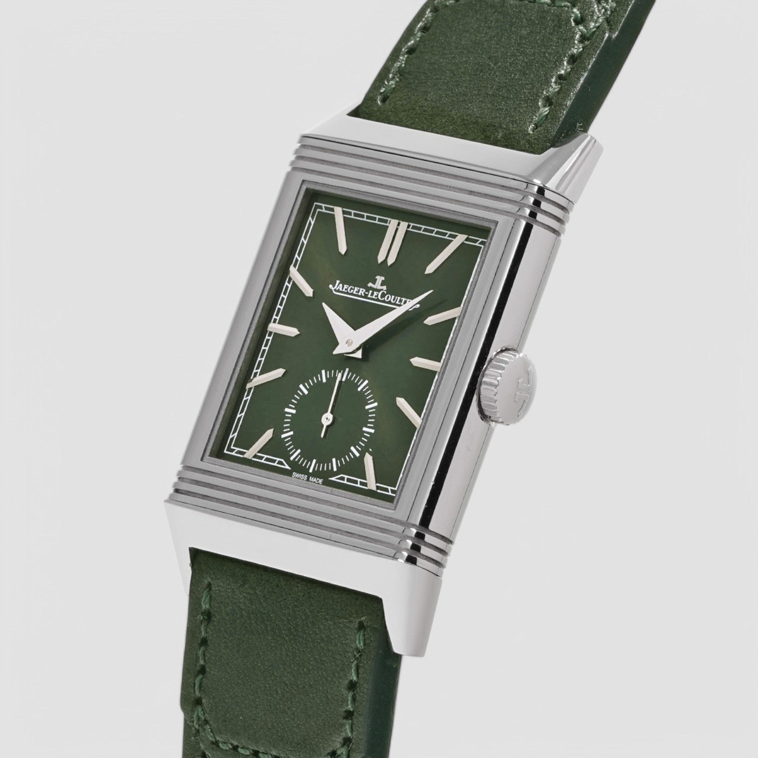Reverso Tribute Small Seconds Green