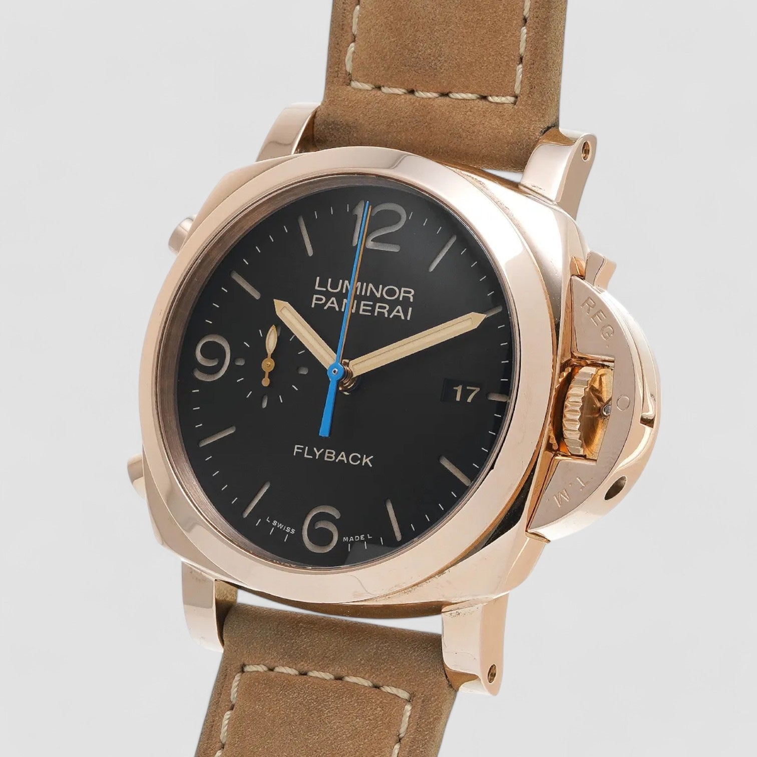 Luminor 1950 chronograph Flyback 18K Rose Gold