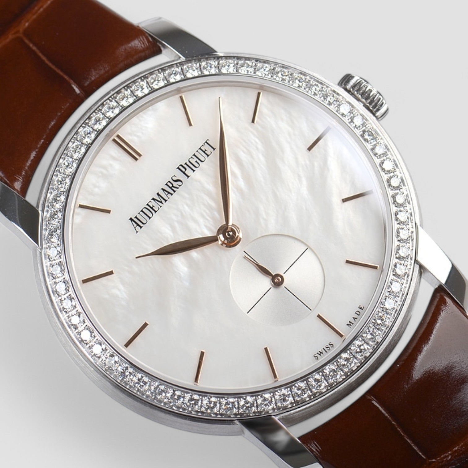 Jules Audemars Small Seconds White Gold 33mm