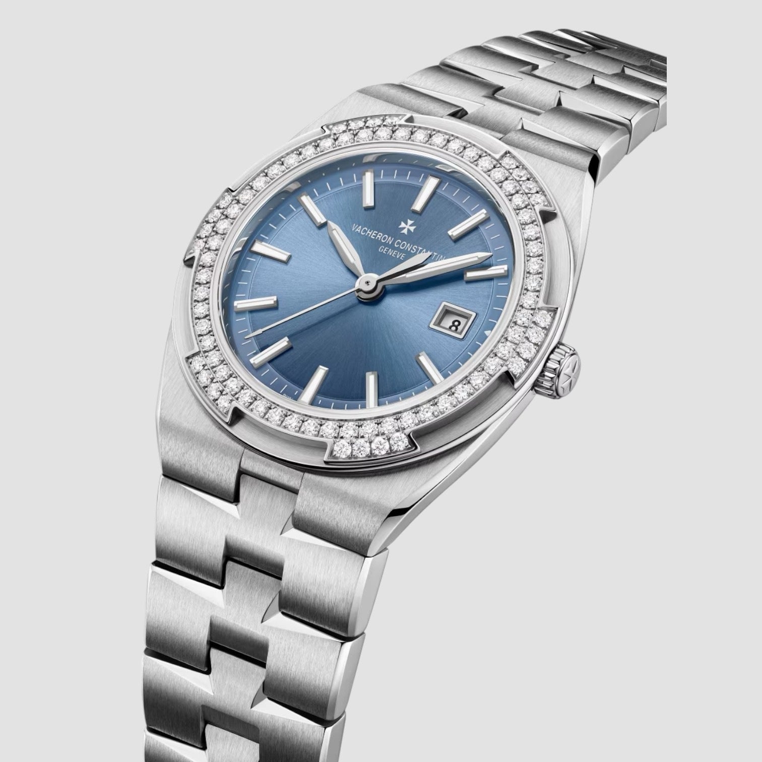 Overseas Quartz Stainless Steel Diamond 33mm
