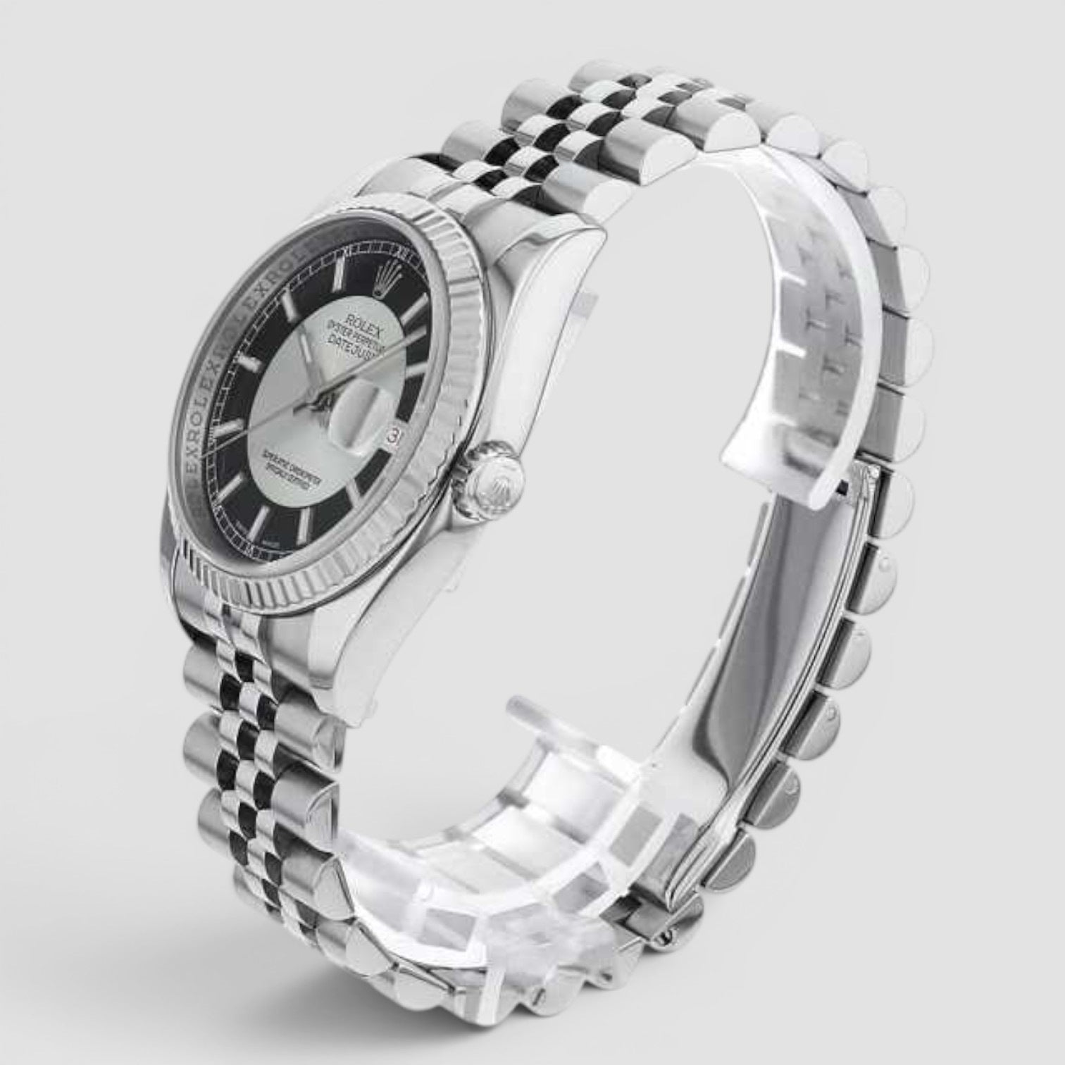 Datejust 36 Black Tuxedo Dial Jubilee