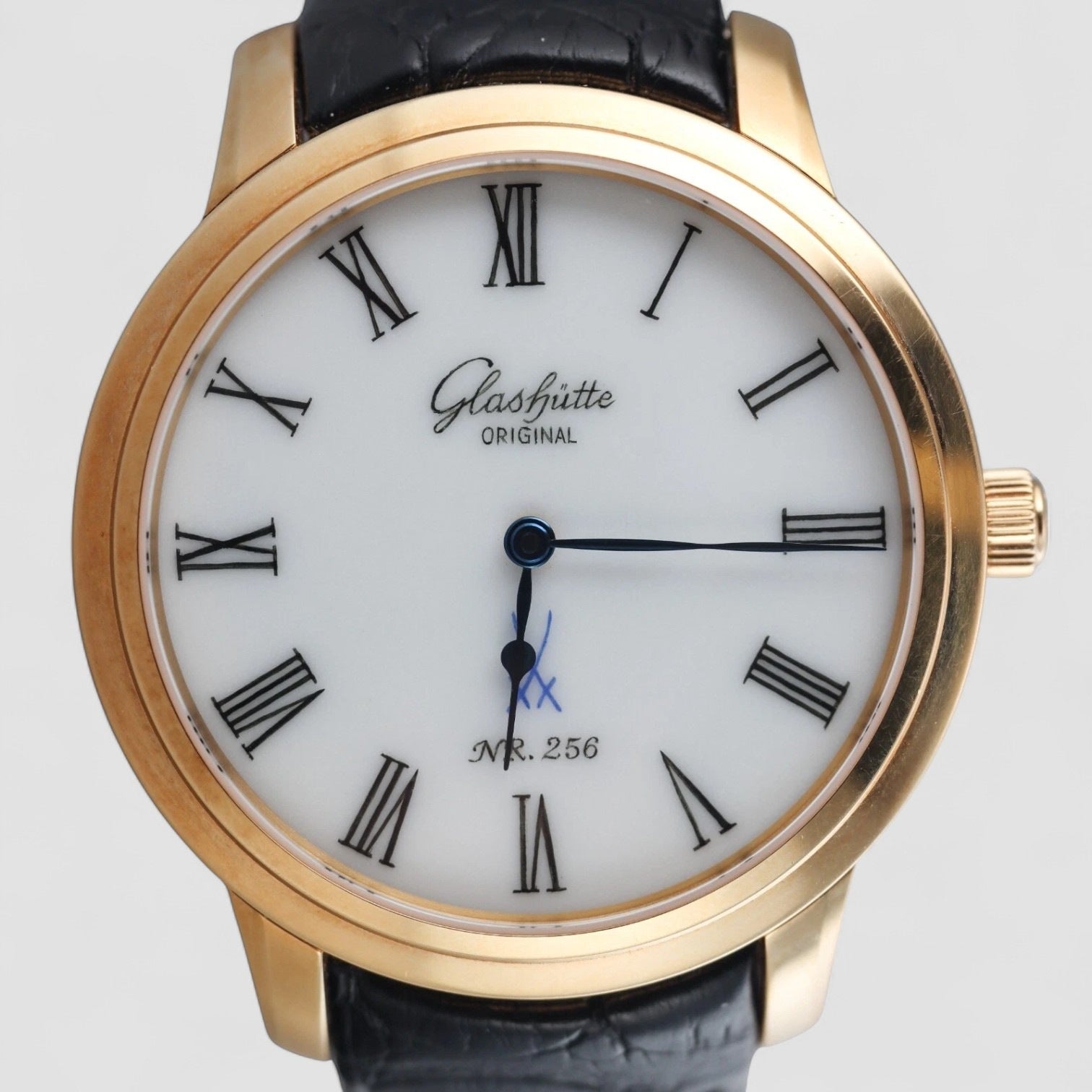 Senator Meissen Porcelain Dial 18K Rse Gold