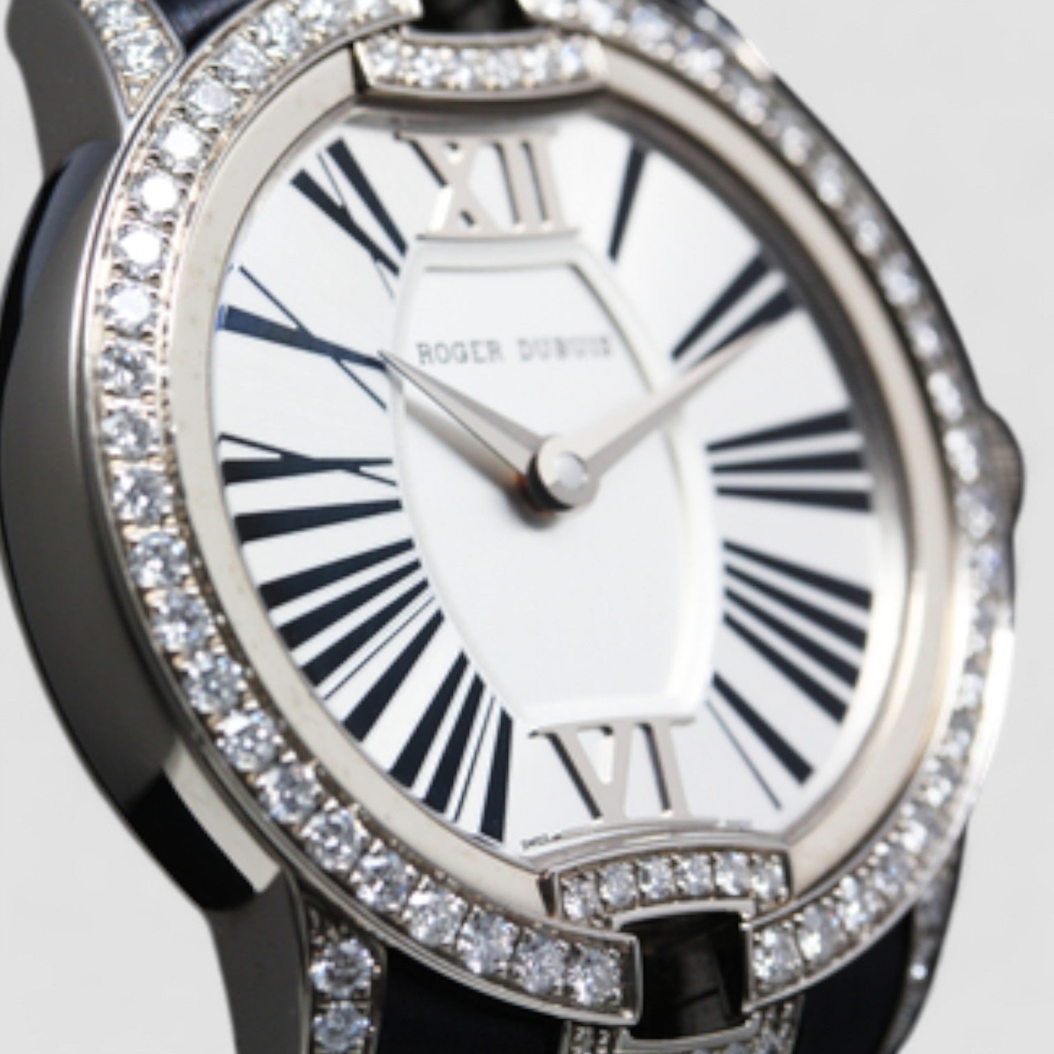 Velvet Automatic Diamond Silver Dial Ladies Watch