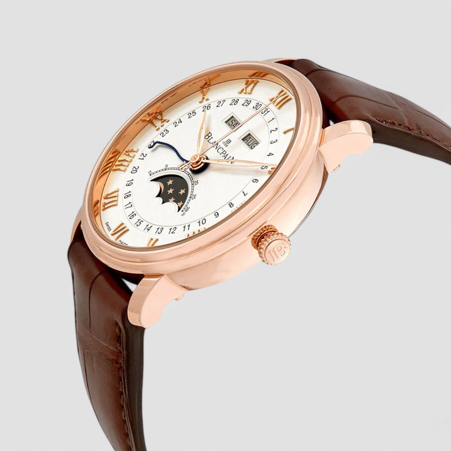 Villeret Moonphase White Dial Men's Watch
