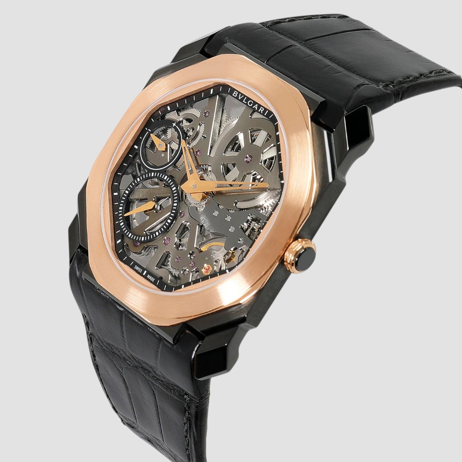 Octo Finissimo Skeleton DLC / 18K Rose Gold