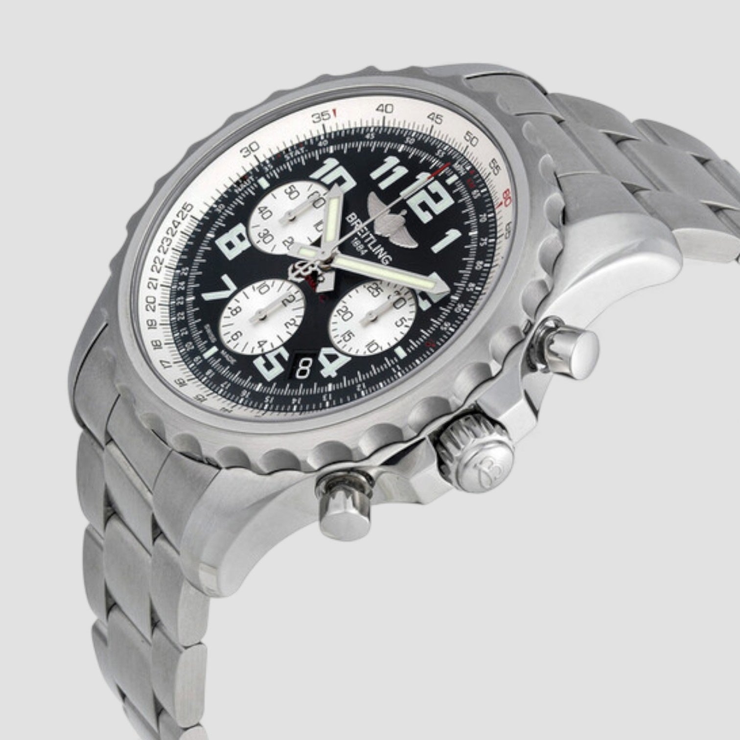 Chronospace Chronograph Automatic Black Dial Men's Watch