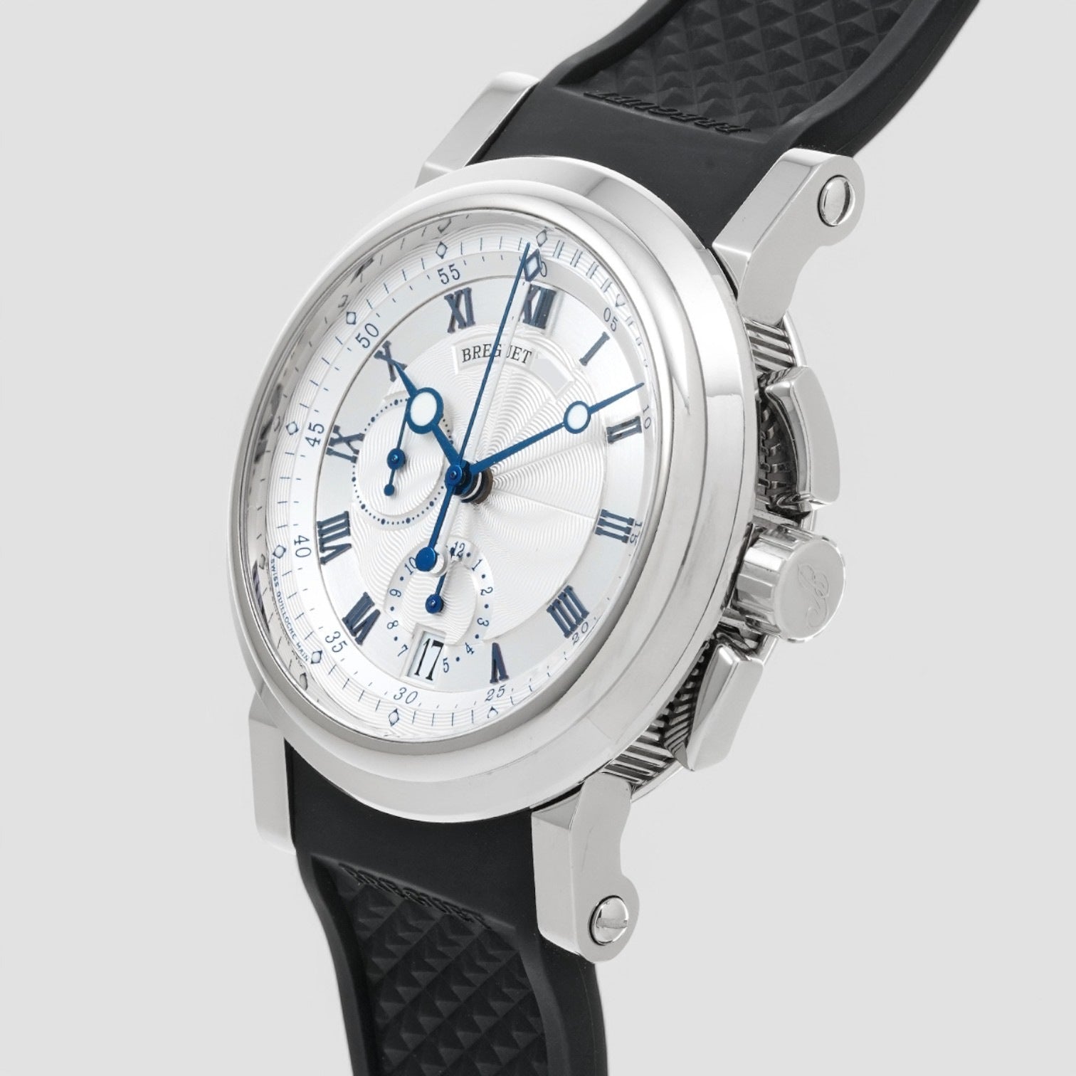 Marine Chronograph 5827BB 18K White Gold