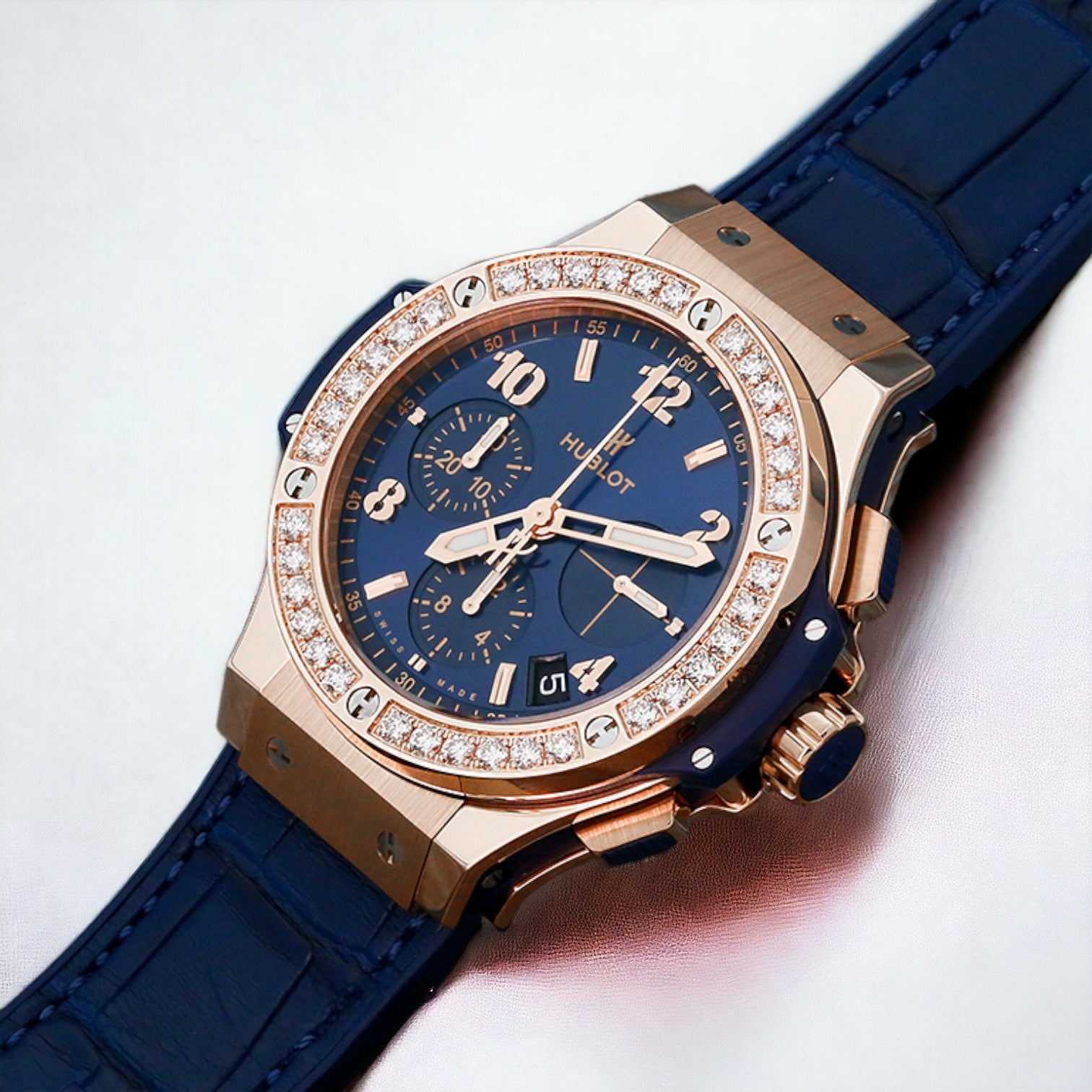 Big Bang Gold Blue Diamonds