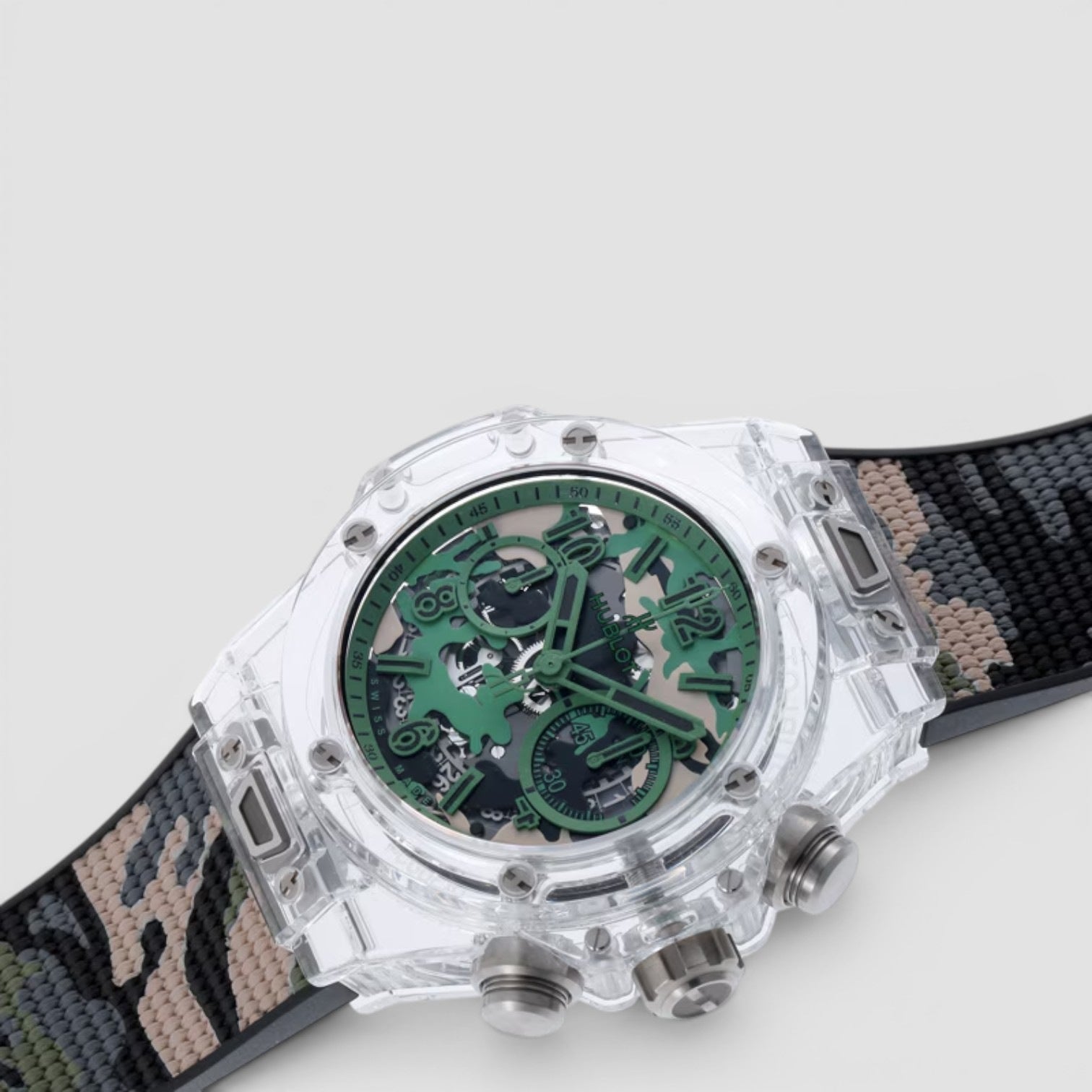Big Bang 45mm Sapphire Camouflage Japan Limited
