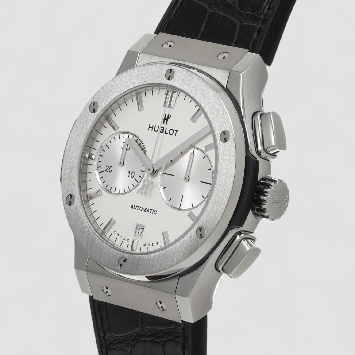 Classic Fusion Chronograph Titanium Silver 45mm