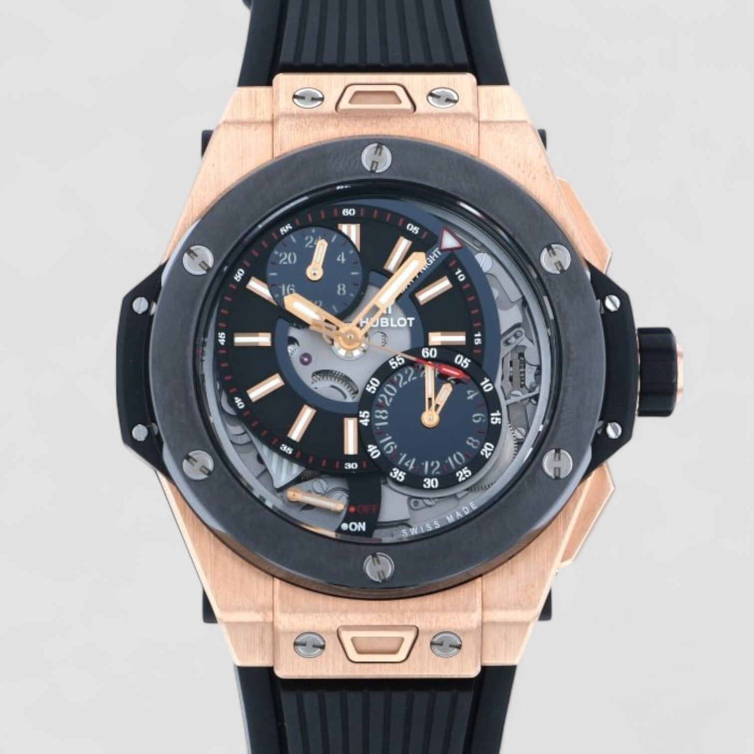 Big Bang Alarm Repeater King Gold Ceramic Limited Editio