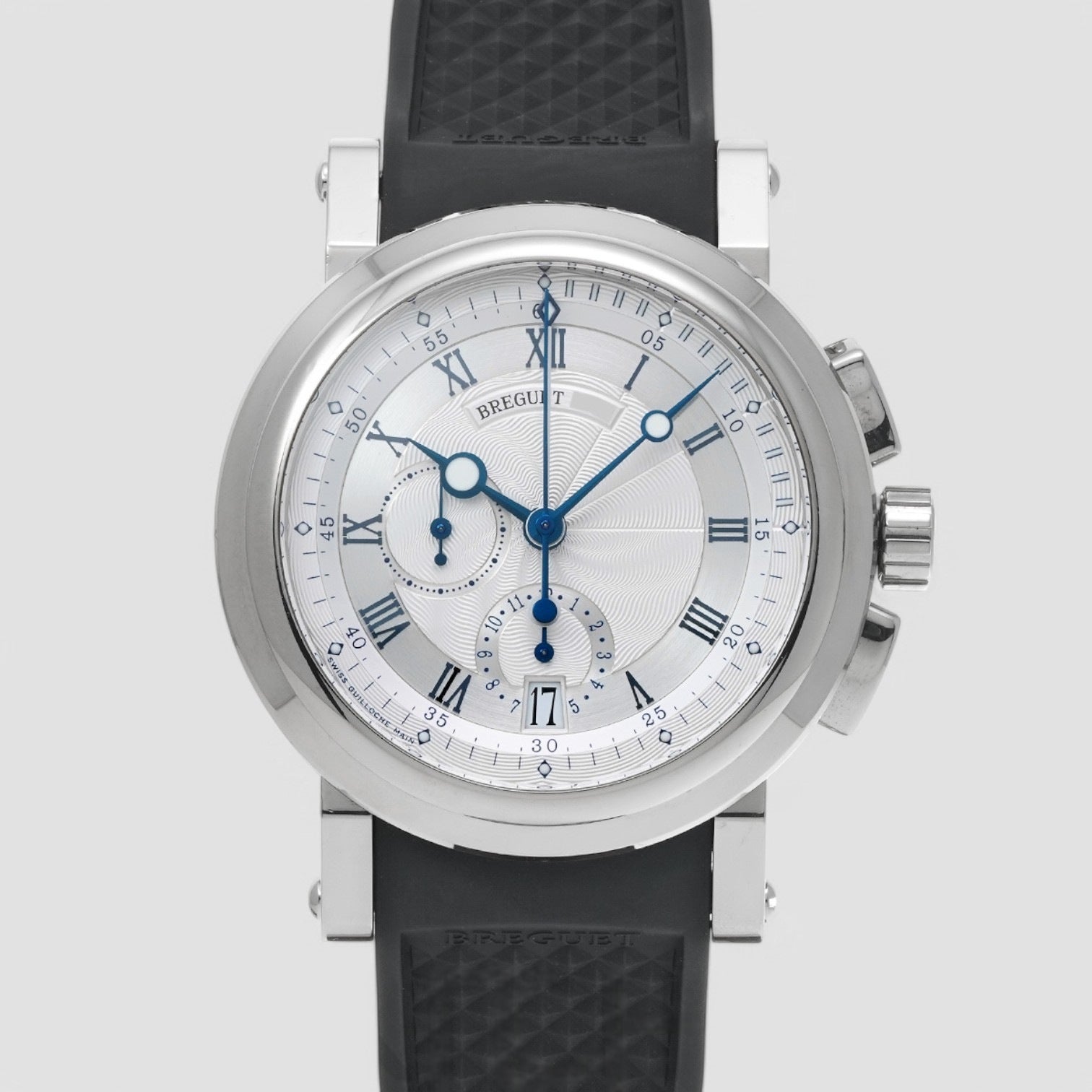 Marine Chronograph 5827BB 18K White Gold