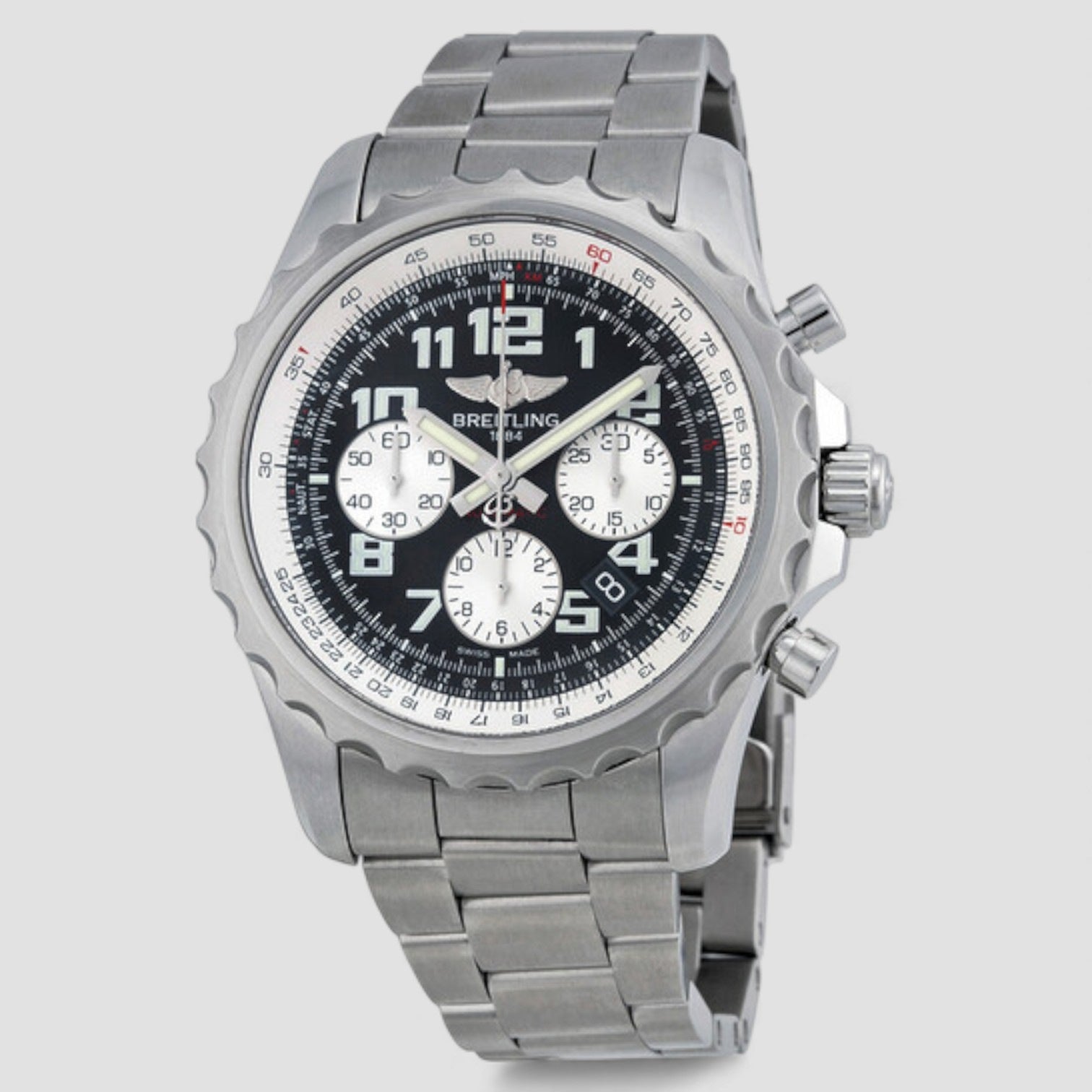 Chronospace Chronograph Automatic Black Dial Men's Watch