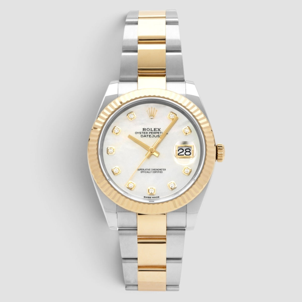 Datejust 41 Mother-of-Pearl Diamond Dial Jubilee