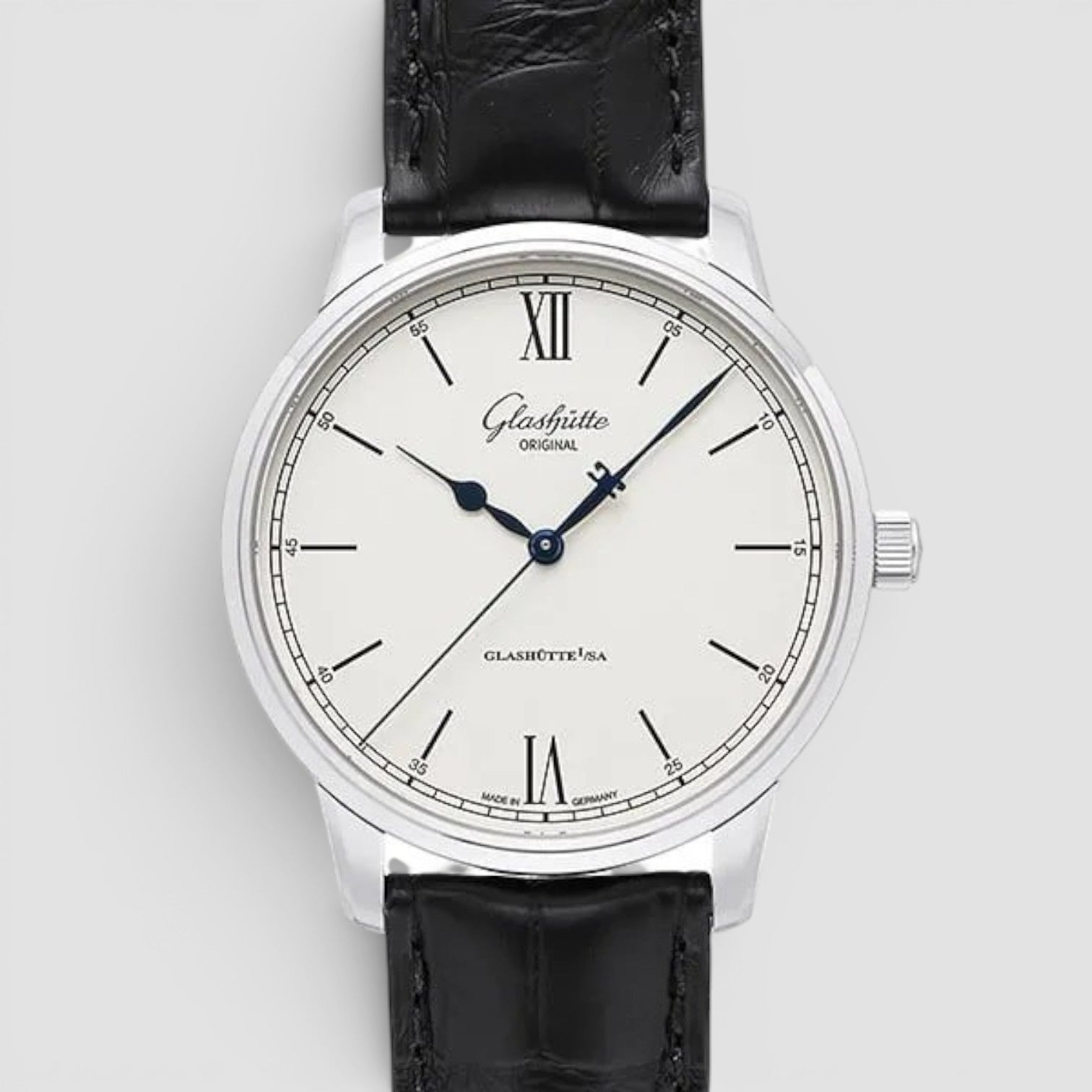 Senator Excellence 40mm Steel Silver Dial Automatic