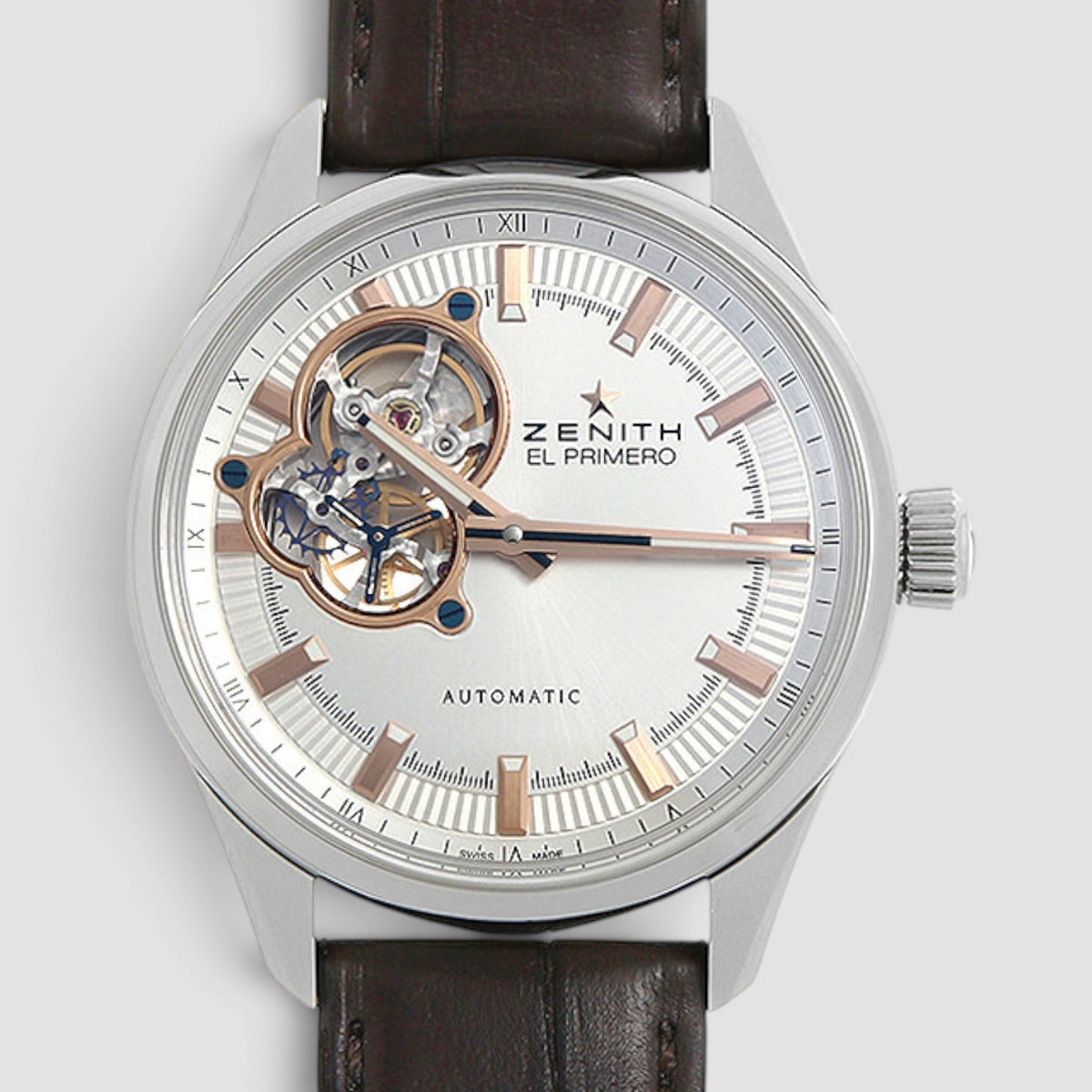 El Primero Synopsis Automatic Open-Heart Silver Dial