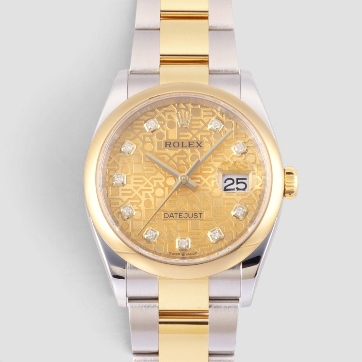 Datejust 36 Champagne Computer Diamond Dial