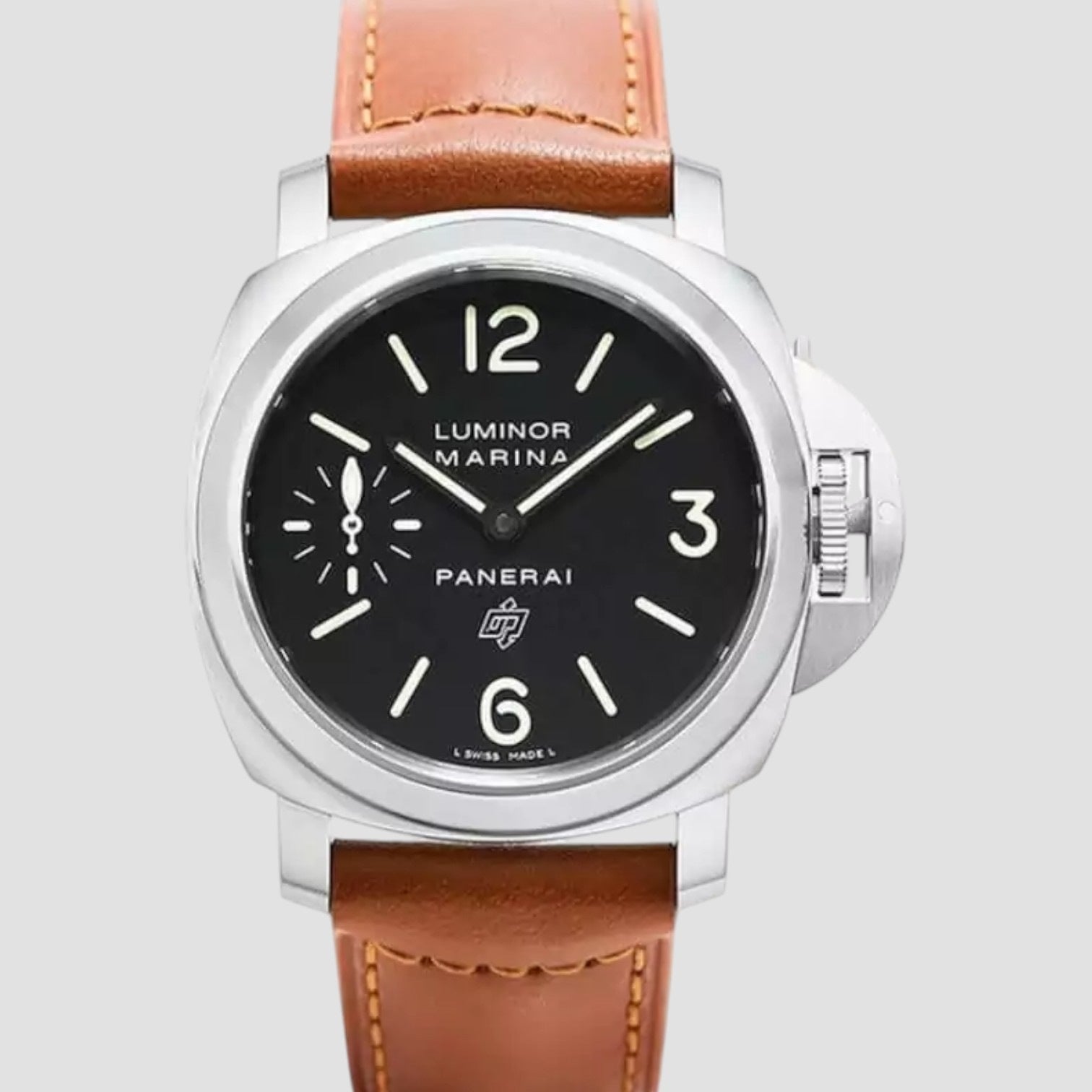 Luminor Base Logo 44mm Steel Mens Watch