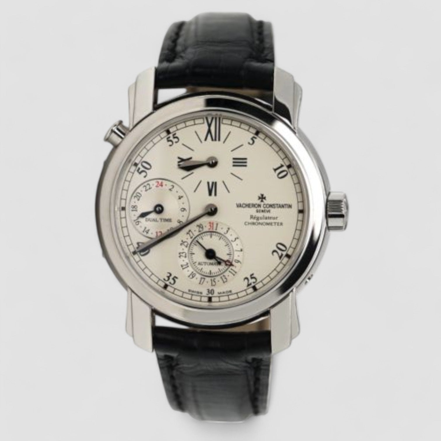 Malte Dual Time Regulator Mens Watch