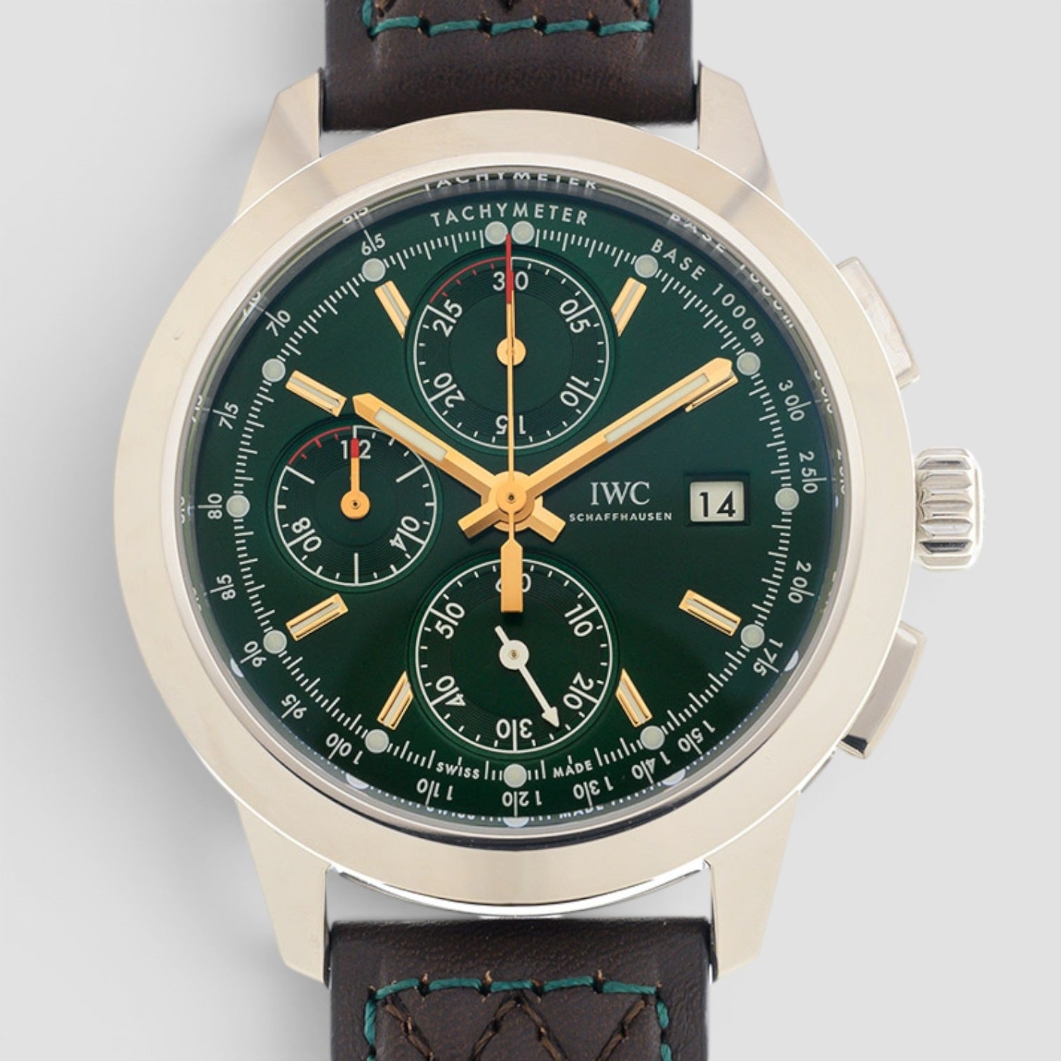 Ingenieur Chronograph Edition "Kuwait City" Steel Green Dial 42mm