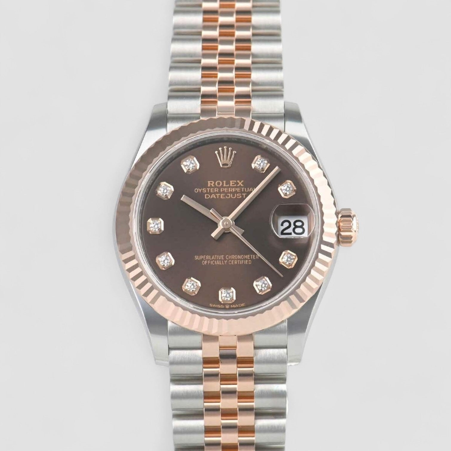 Datejust Midsize 18K Rose Gold 31mm