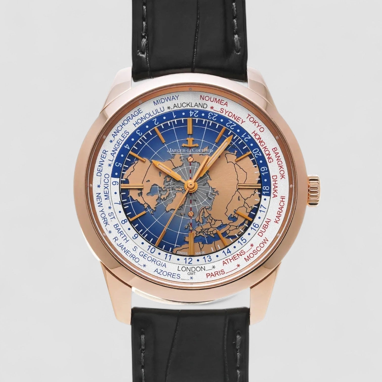 Geophysic Universal Time True Second 18k Rose Gold