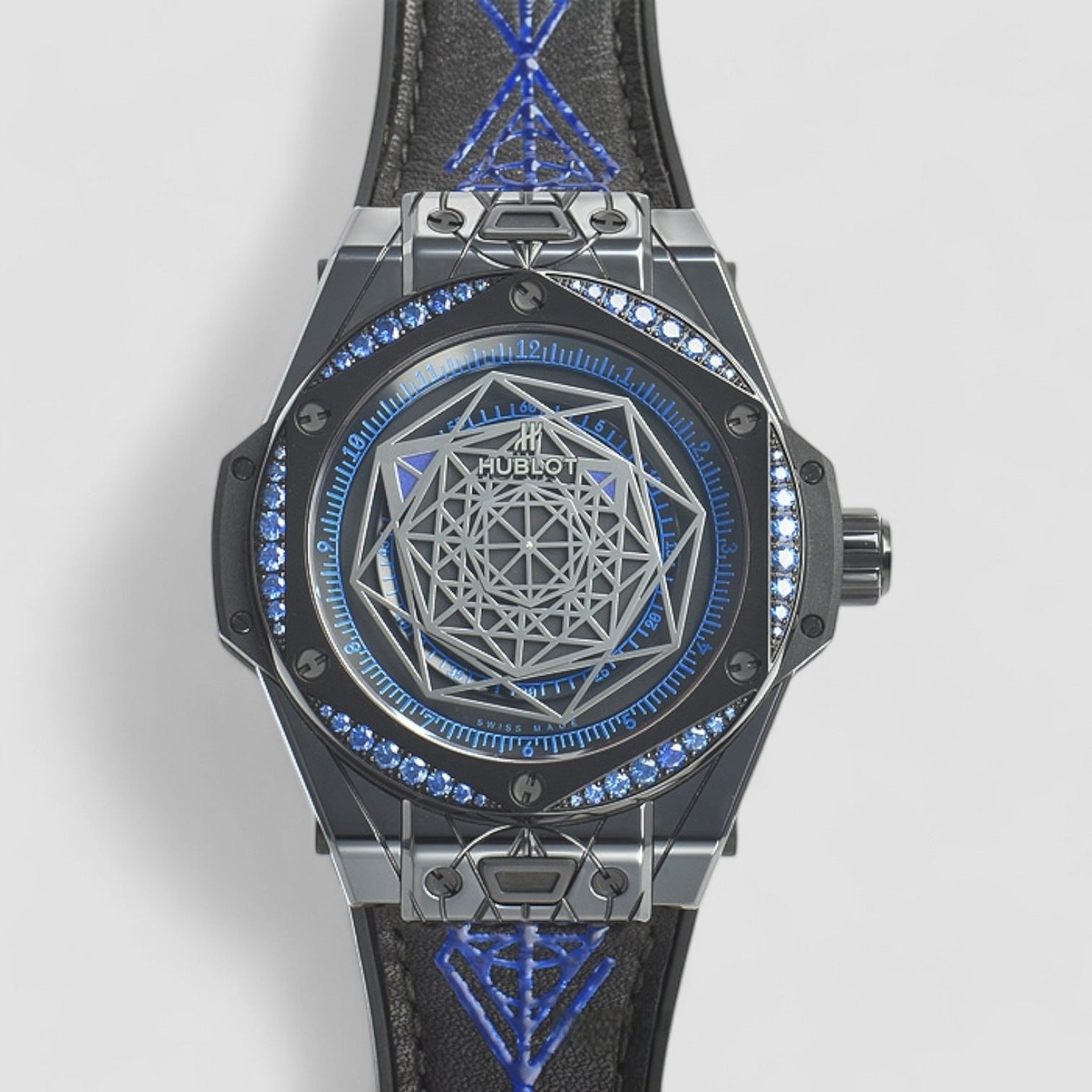 Big Bang Sang Bleu All Black Blue 39 mm