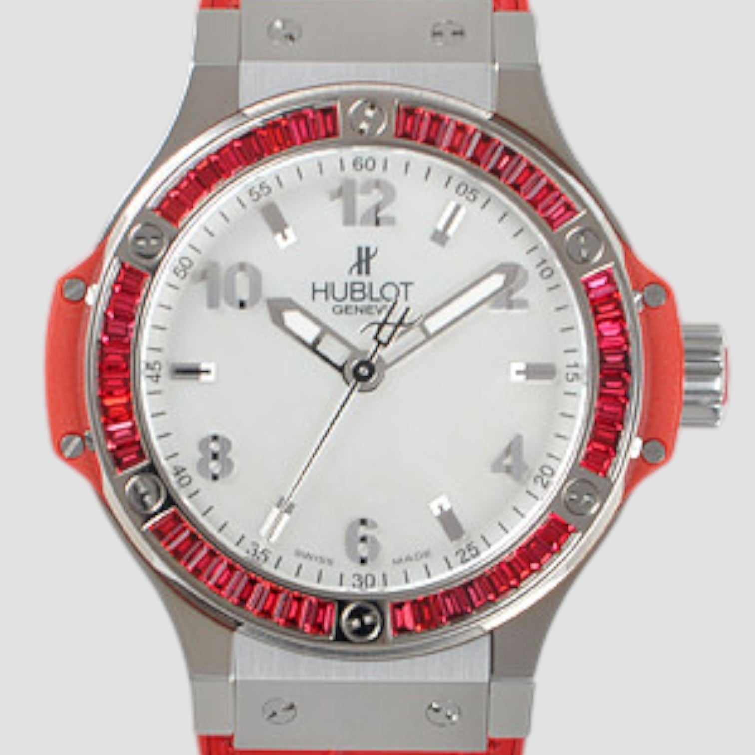 Big Bang Quartz Steel Tutti Frutti 38mm Ladies Watch
