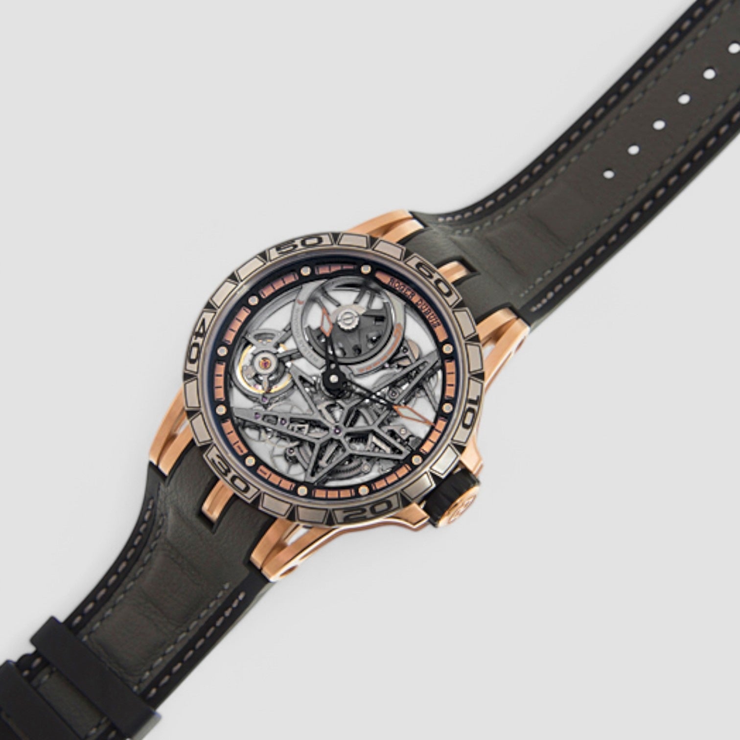 Excalibur Spider Automatic Skeleton Men's Watch