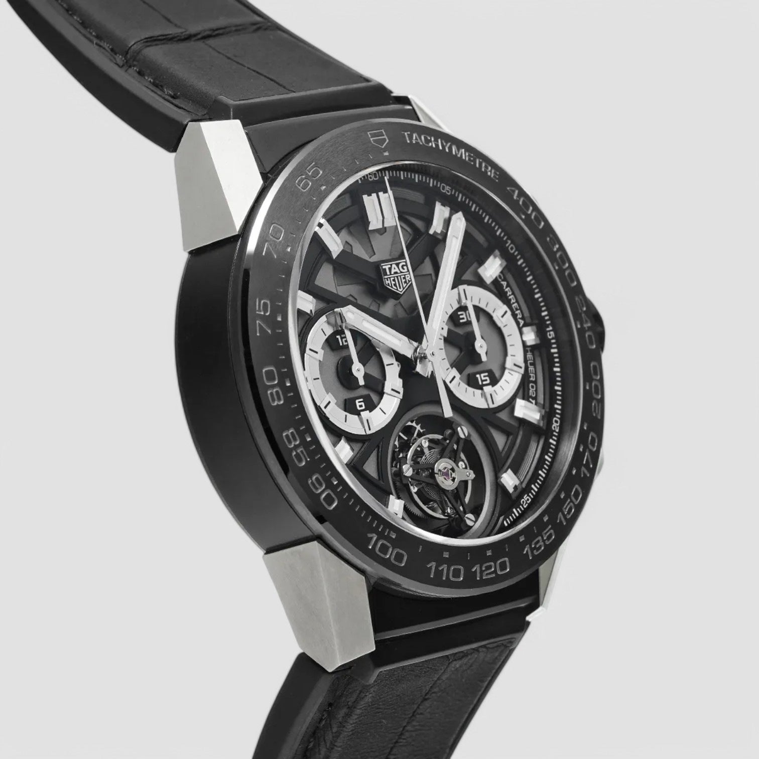 Carrera Calibre HEUER 02T Tourbillon Chronograph 45mm