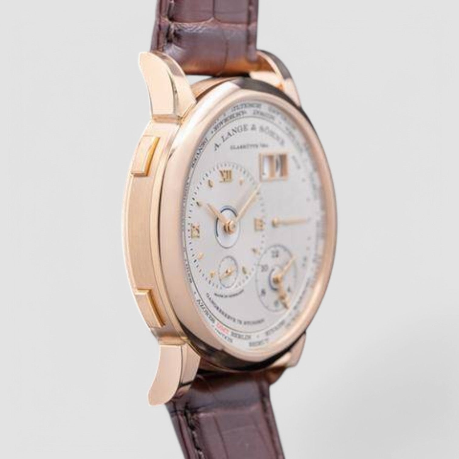 Lange 1 Time Zone 18K Rose Gold