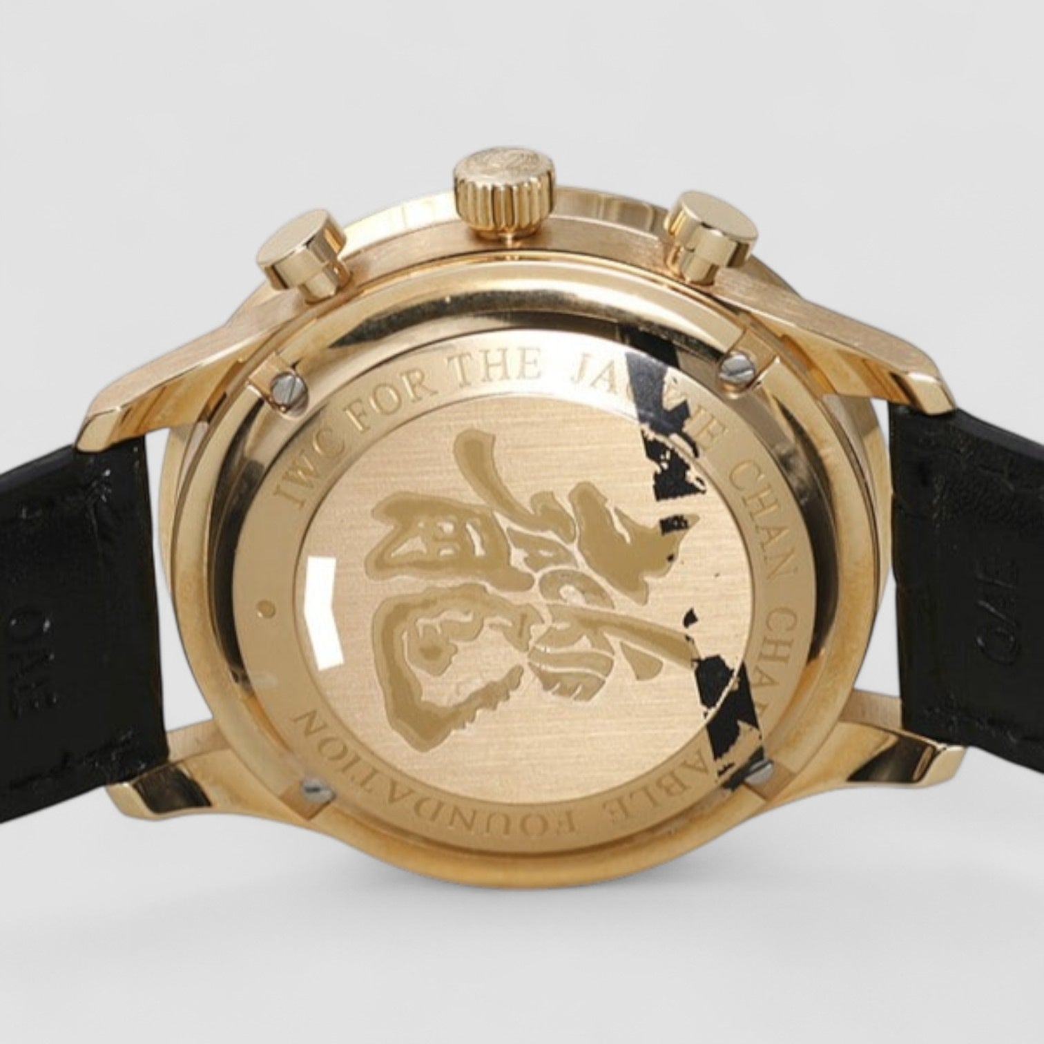 Portuguese Chronograph "JACKIE CHAN Charitable Foundation" 18k RG Limit