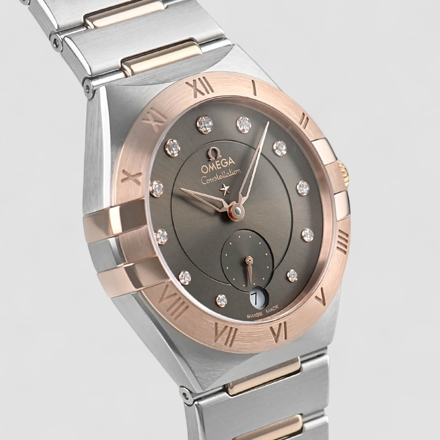 Constellation Co-Axial 34Mm Brown/18 Carat Rose Gold 34 mm