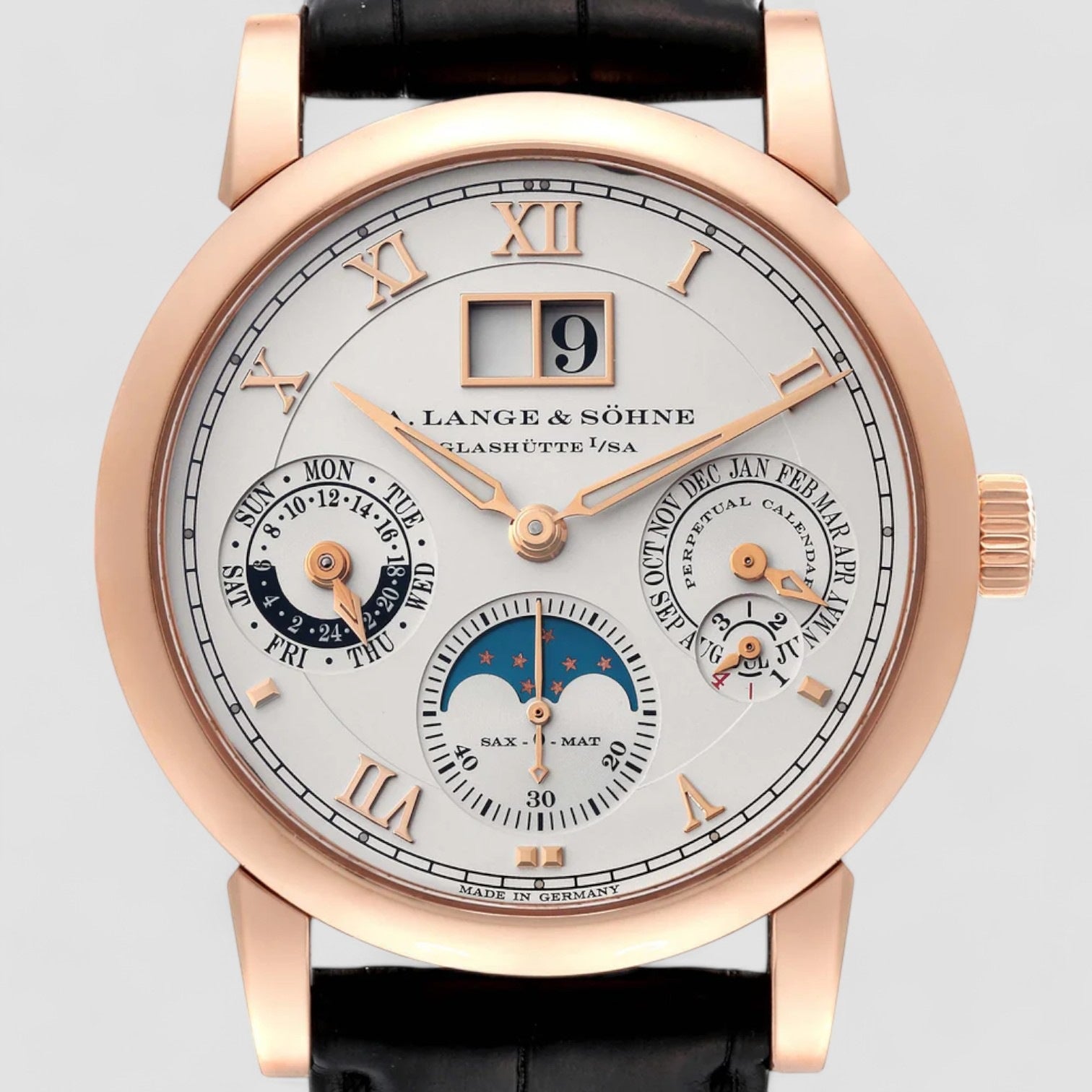 Langematik Perpetual Calendar 310.032 18K Rose Gold