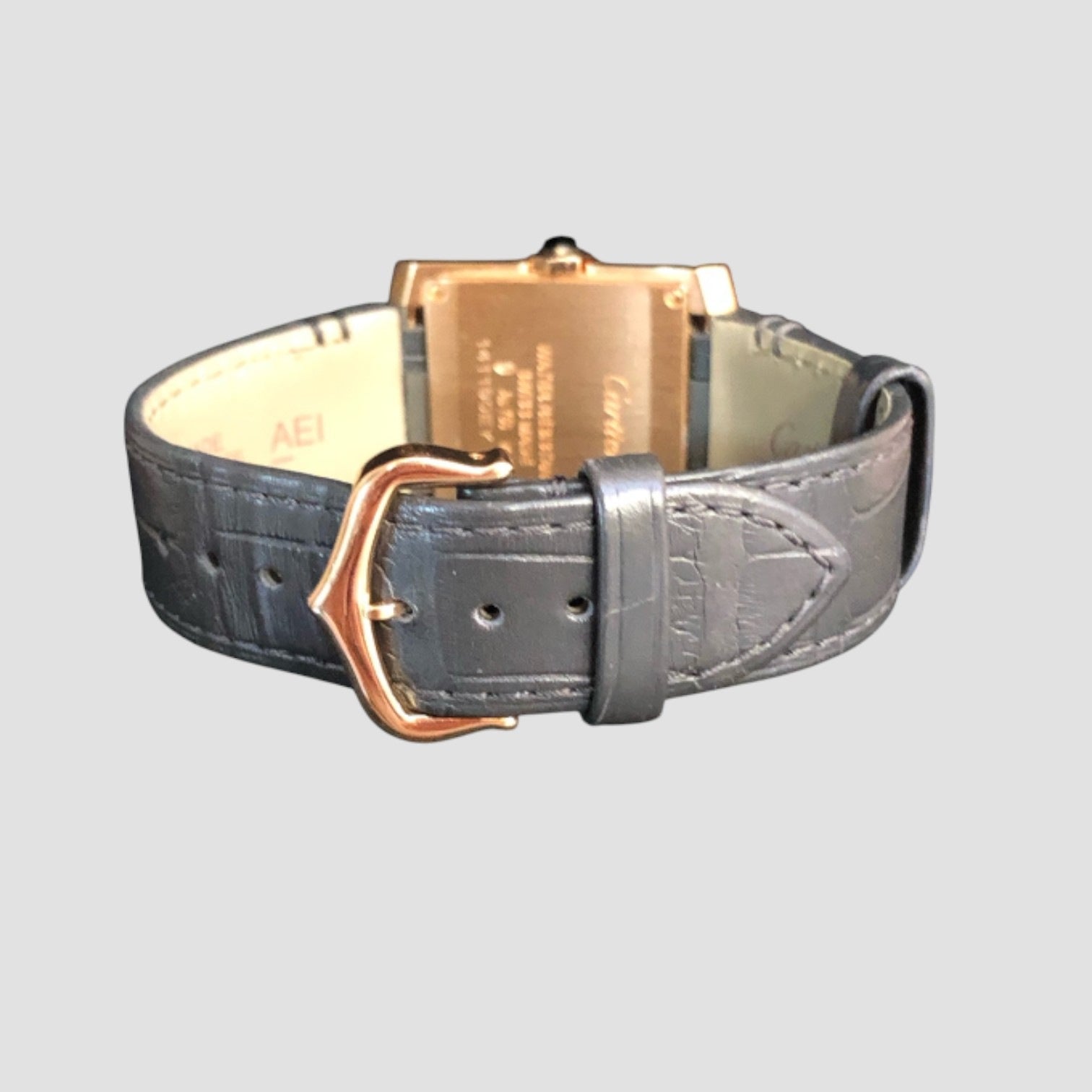 Tank Française Gold Ladies Watch