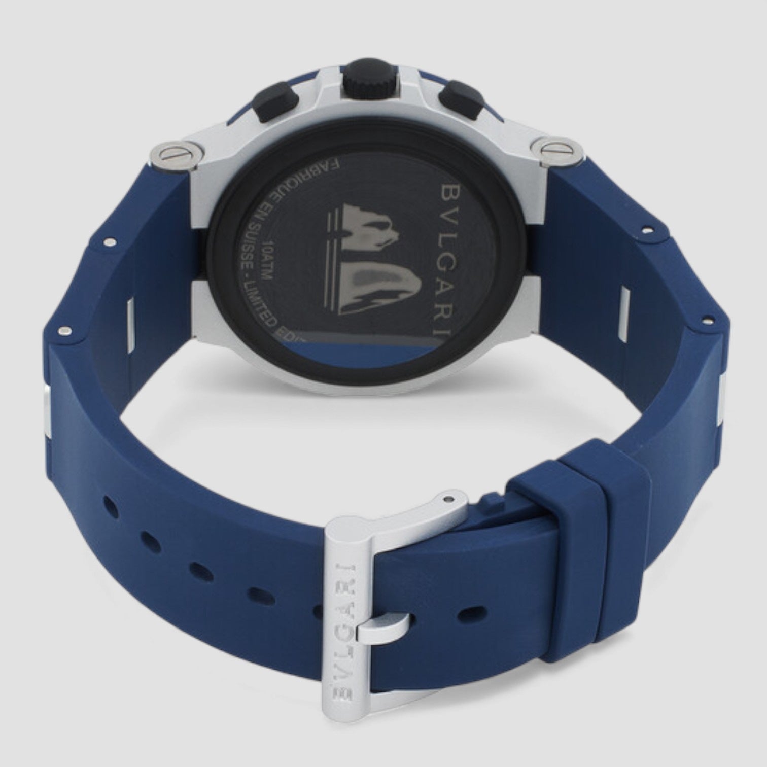 Aluminium Capri Edition Chronograph Automatic Blue Dial Men's Watch