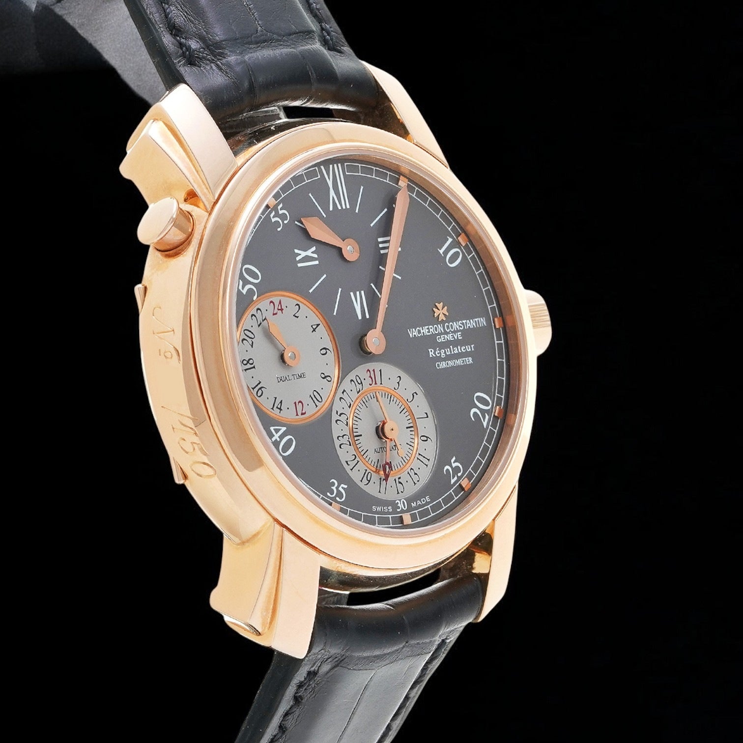 Malte Dual Time Regulator BOUTIQUE EDITION, PINK GOLD Limited