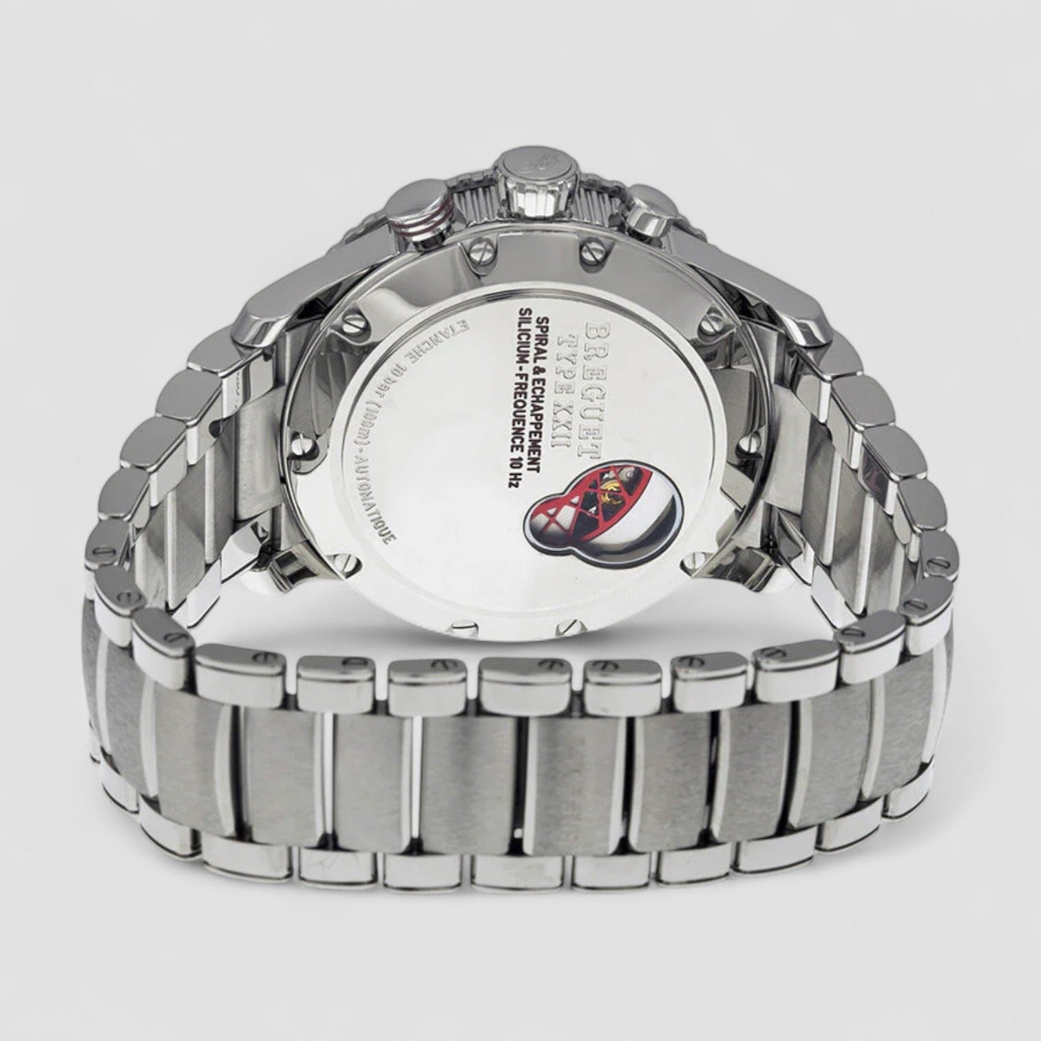 Chronograph XXII Black Dial Stainless Steel Men's Watch