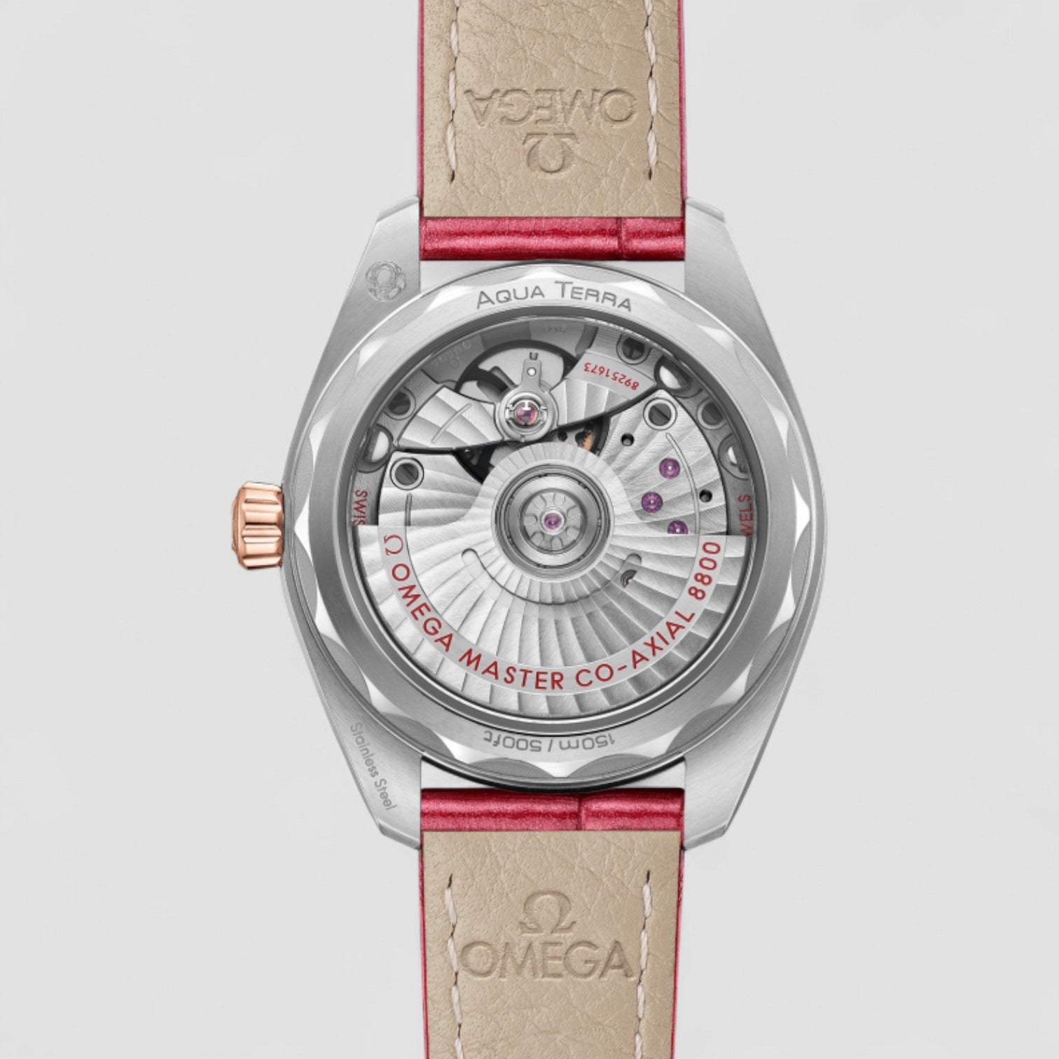 Seamaster Automatic Chronometer Pink Dial Ladies Watch