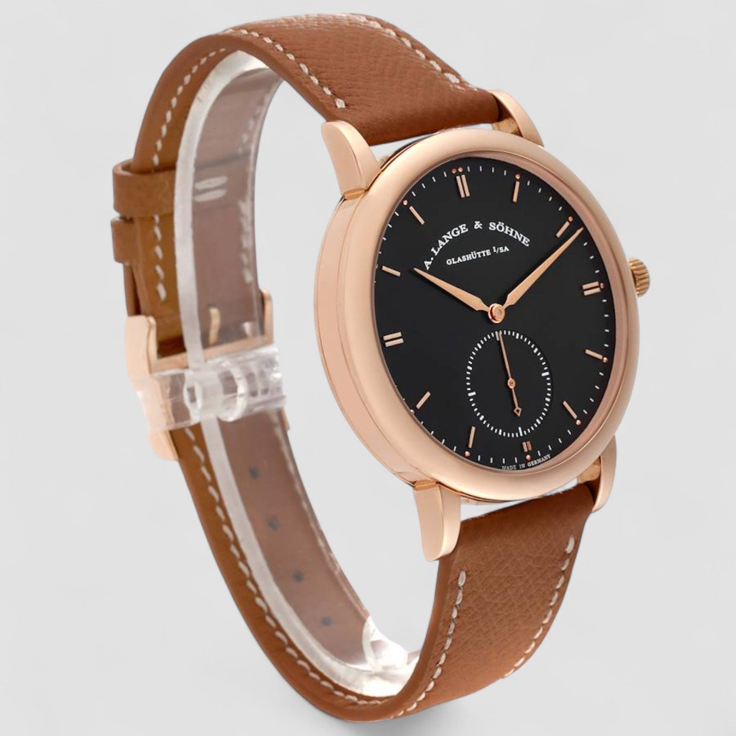 Grand Saxonia Rose Gold Mens Watch