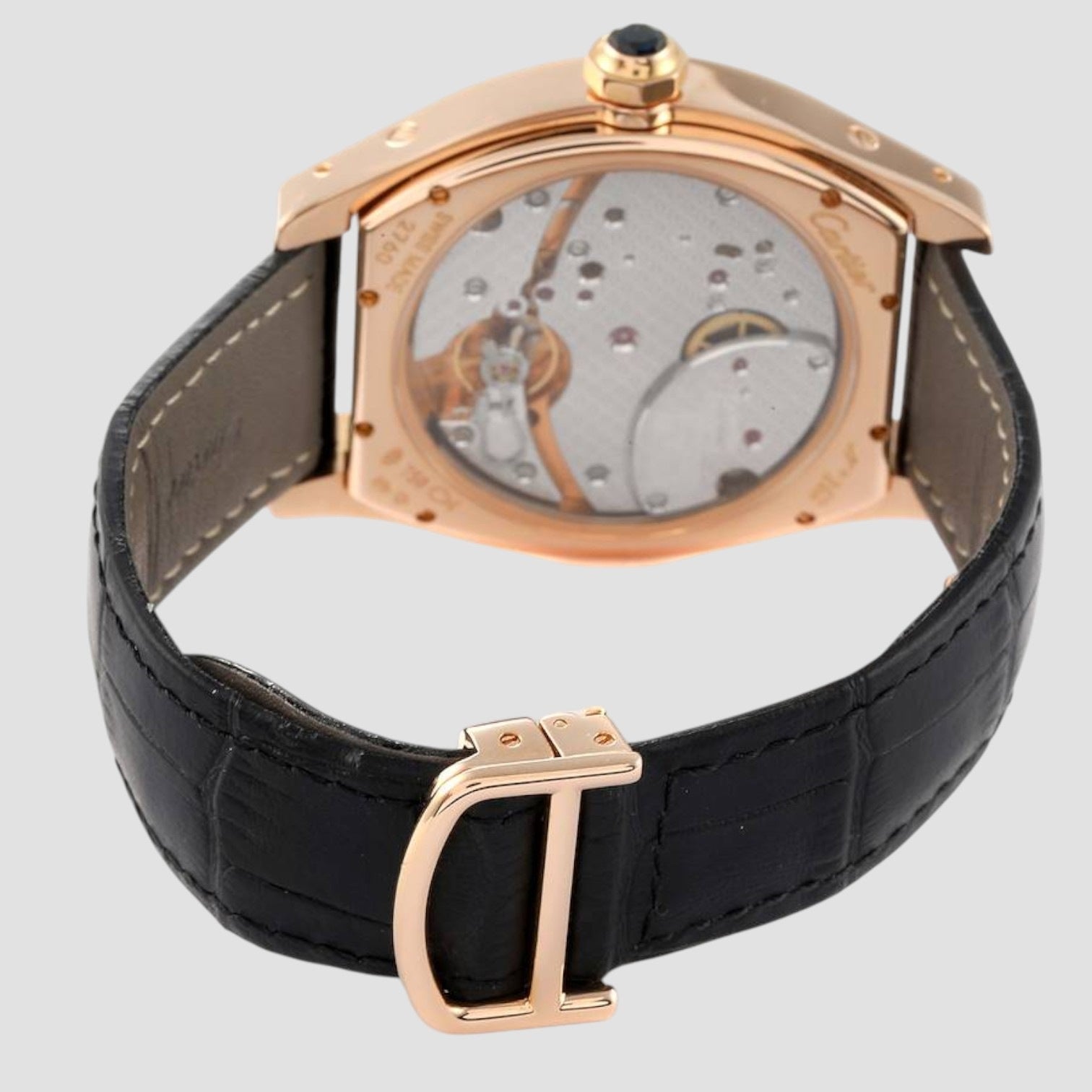 Tortue Privee Rose Gold 8 Day Power Reserve Mens Watch