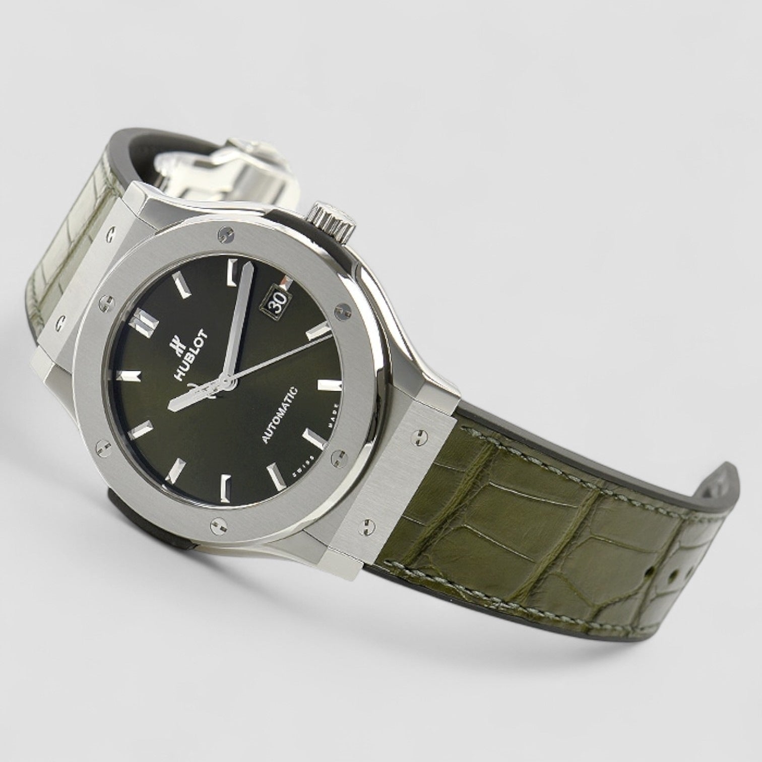 Classic Fusion Titanium Green Dial 38MM