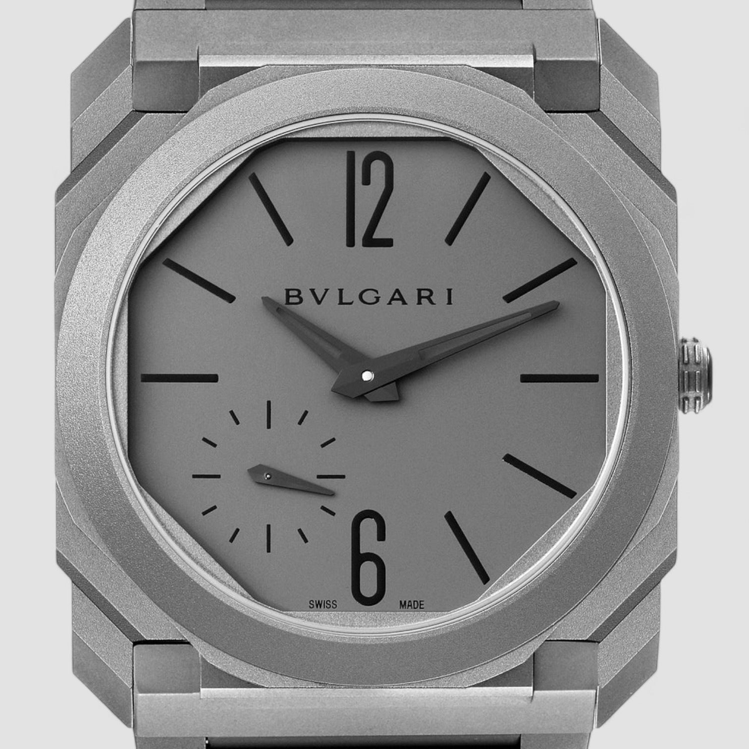 Octo Finissimo Extra Thin Grey / Black 40MM