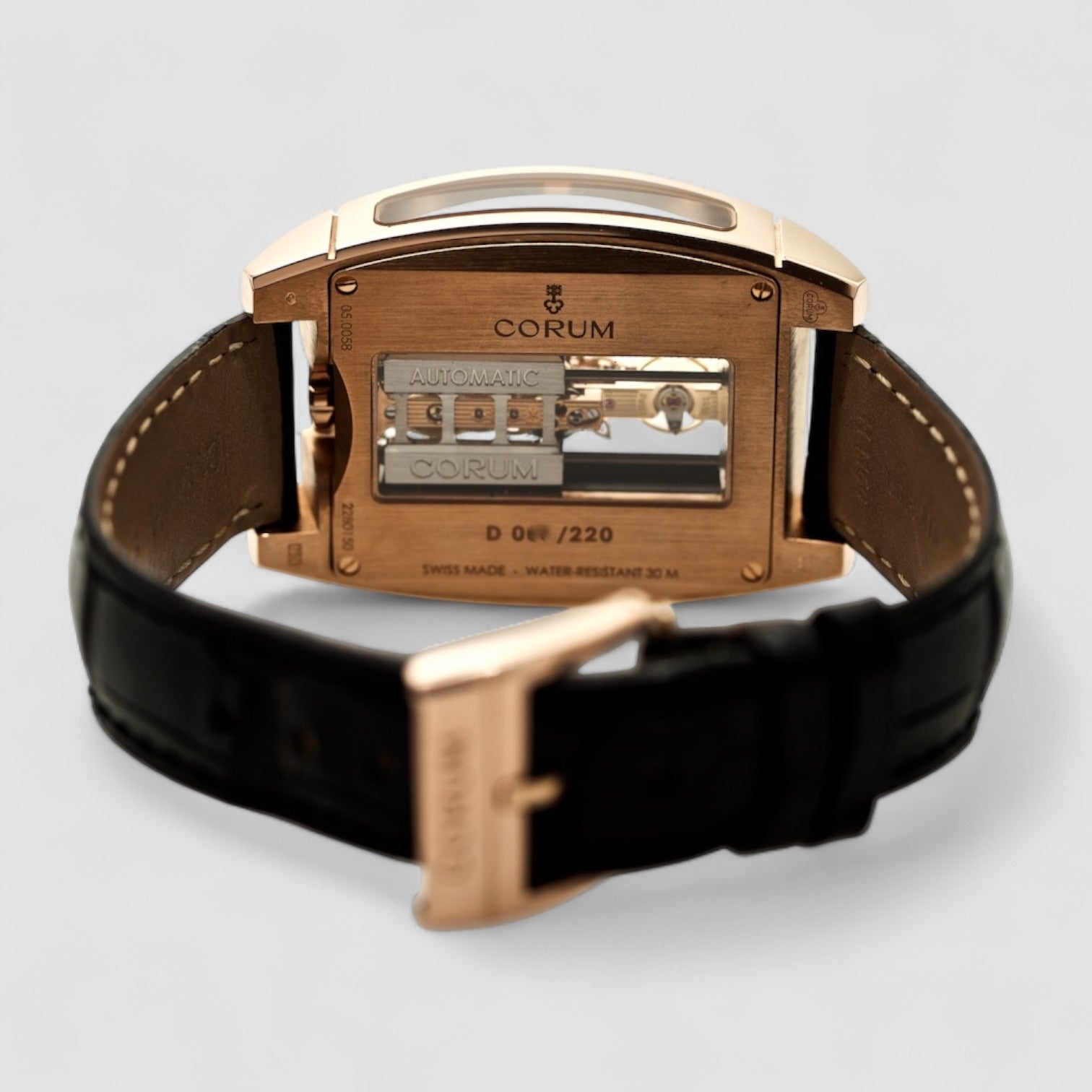 Golden Bridge Automatic 18K Rose Gold