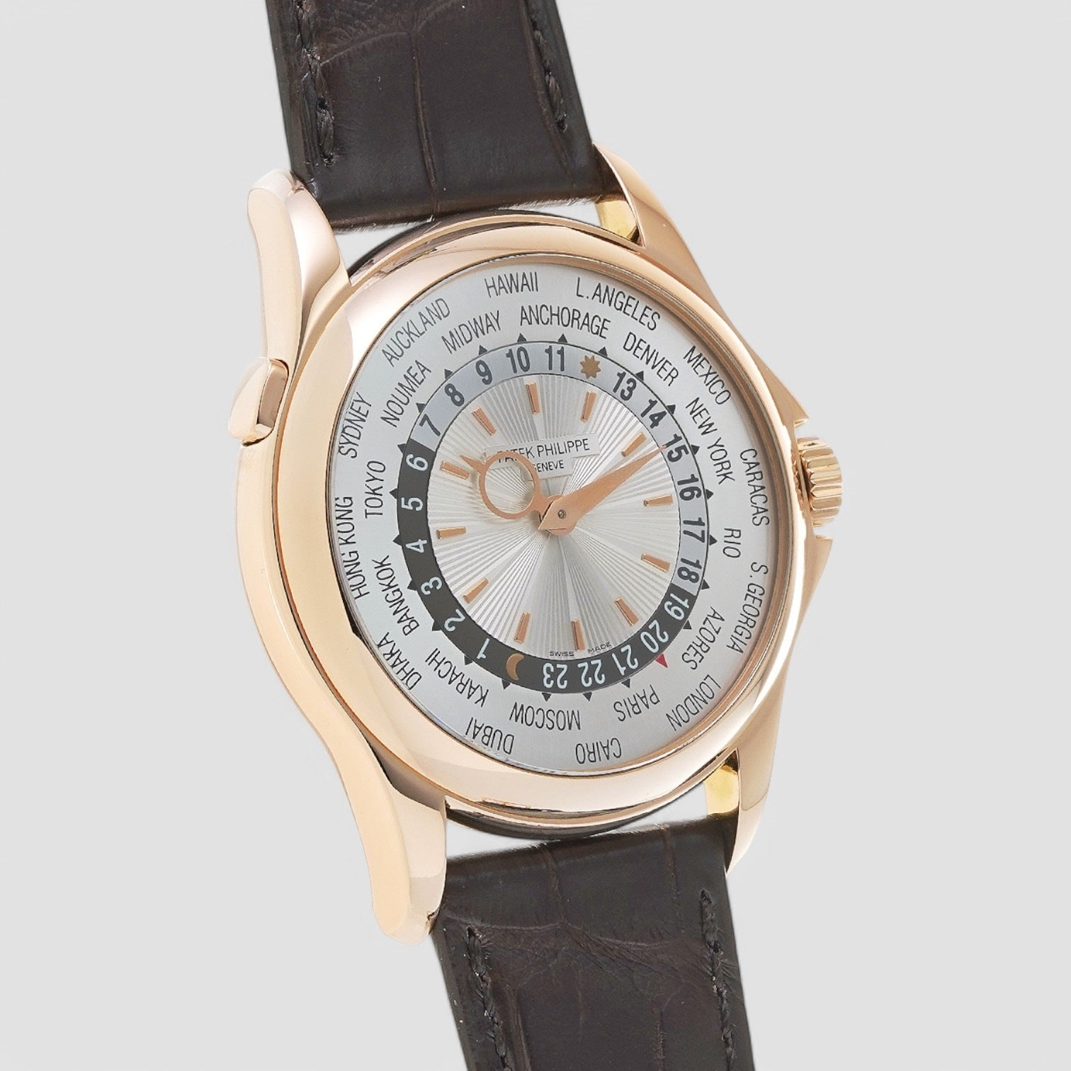 World Time 5130 18K Rose Gold