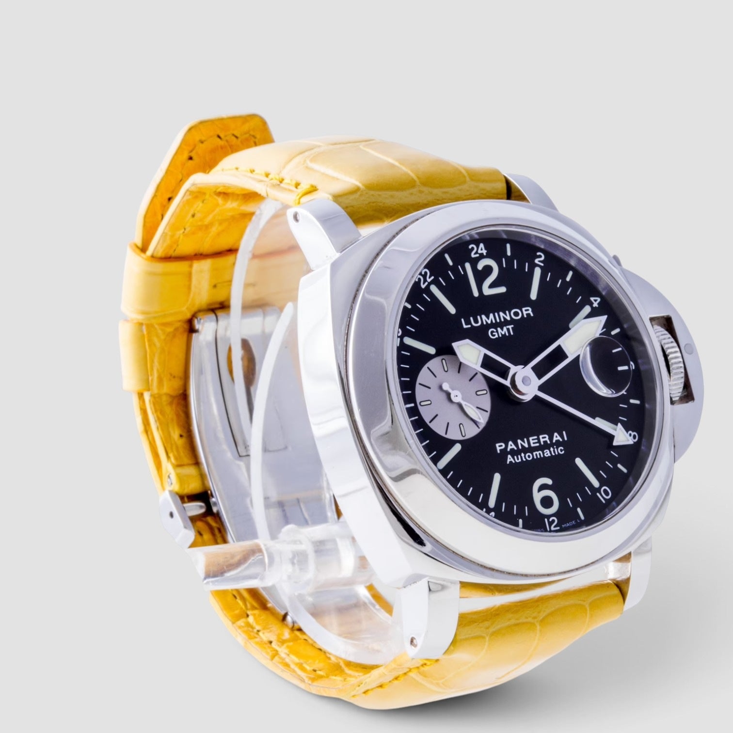Luminor GMT 44mm Steel Black Dial