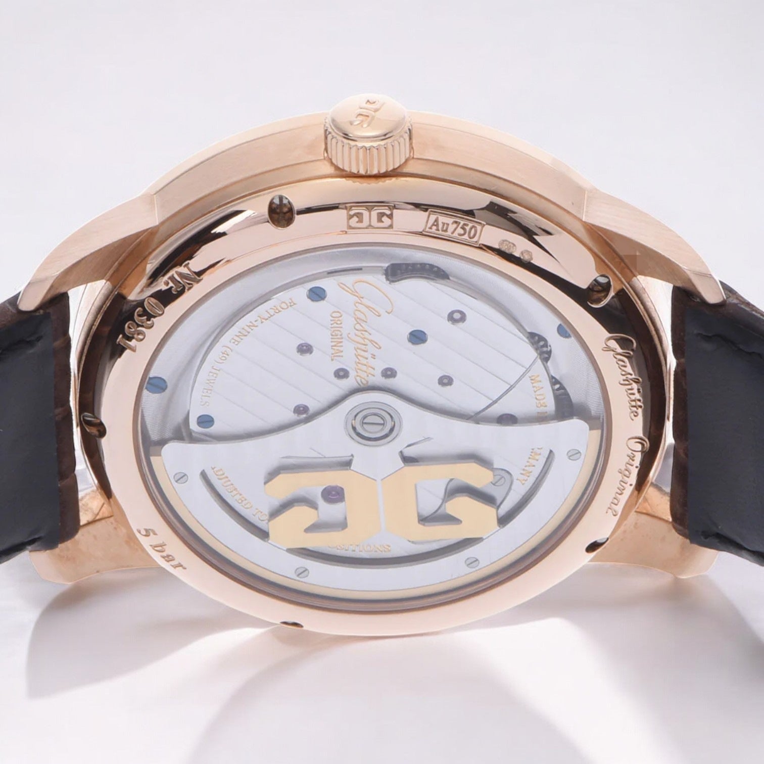 PanoMaticInverse Red Gold 42 mm