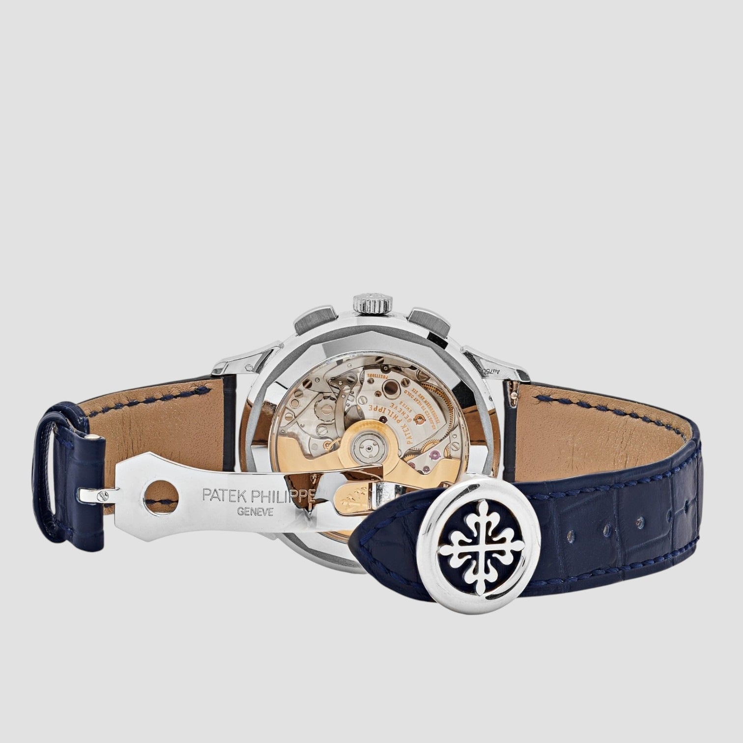 Complications World Time Flyback Chronograph White Gold Blue Dial