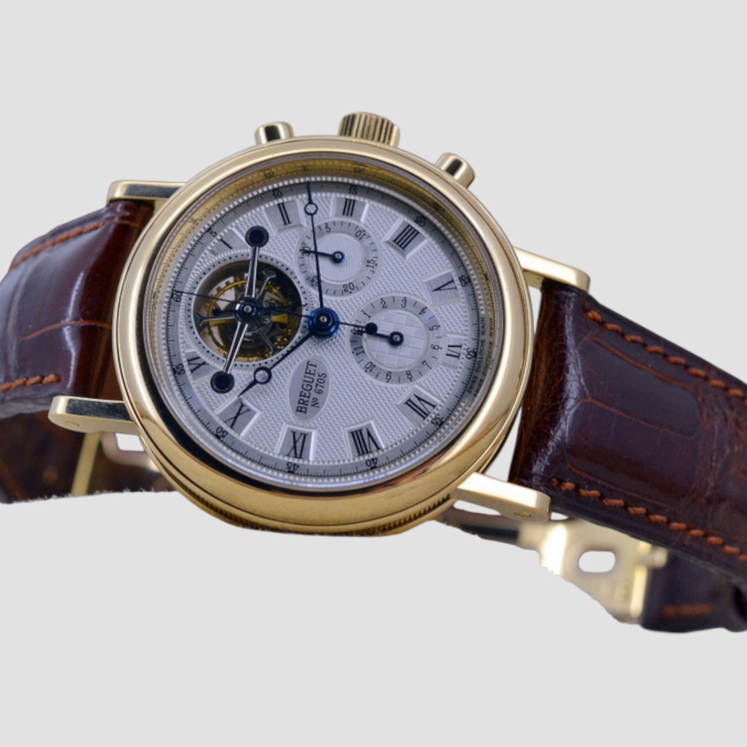 Tourbillon Chronograph 18K Yellow Gold